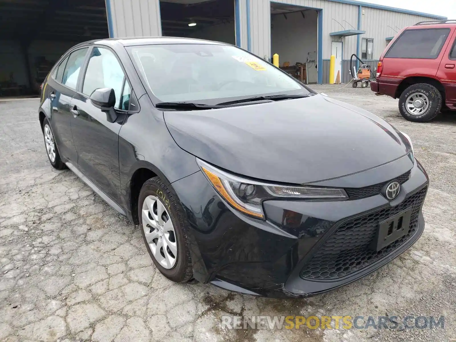 1 Photograph of a damaged car 5YFEPRAE5LP034848 TOYOTA COROLLA 2020