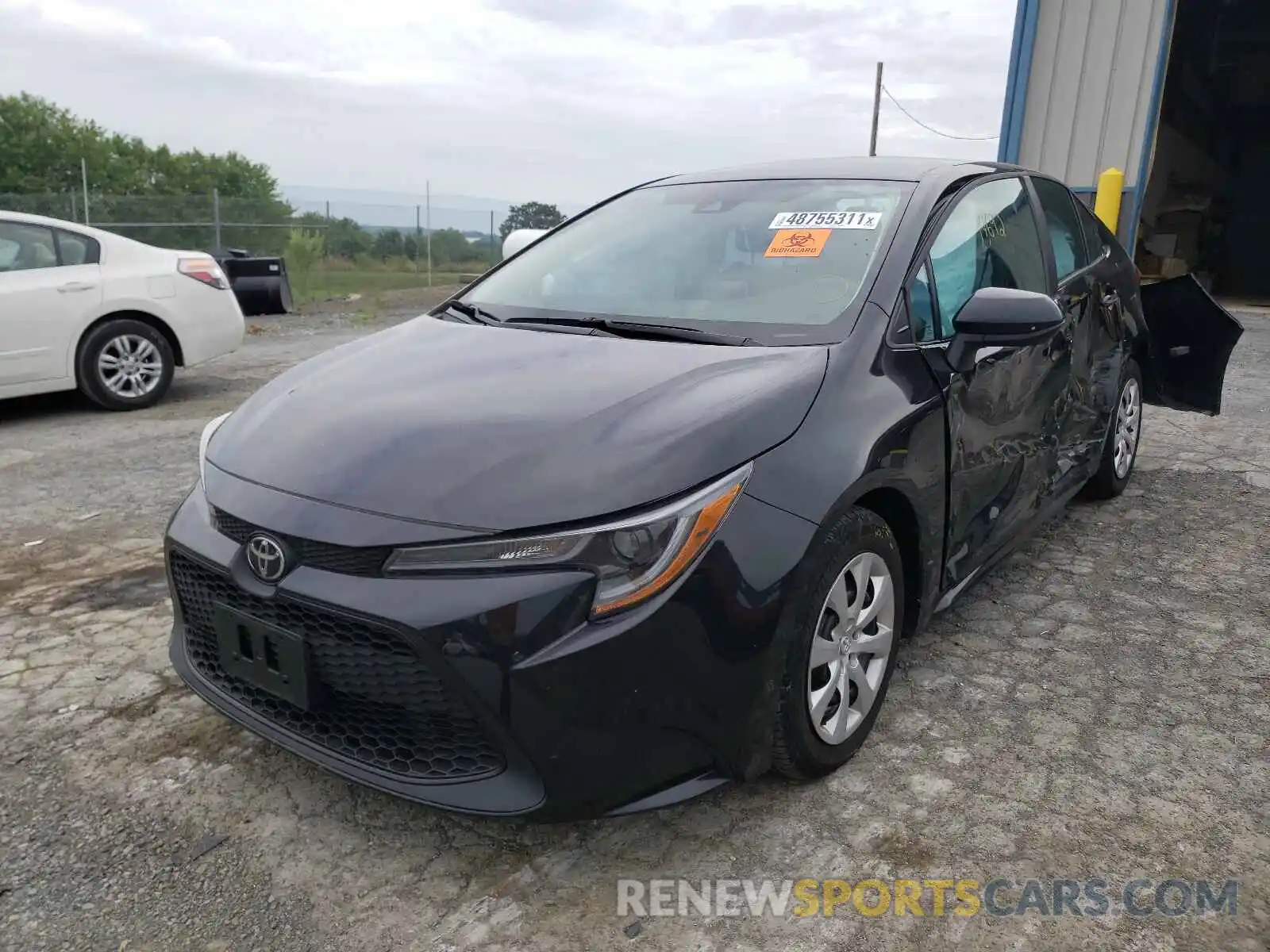 2 Photograph of a damaged car 5YFEPRAE5LP034848 TOYOTA COROLLA 2020