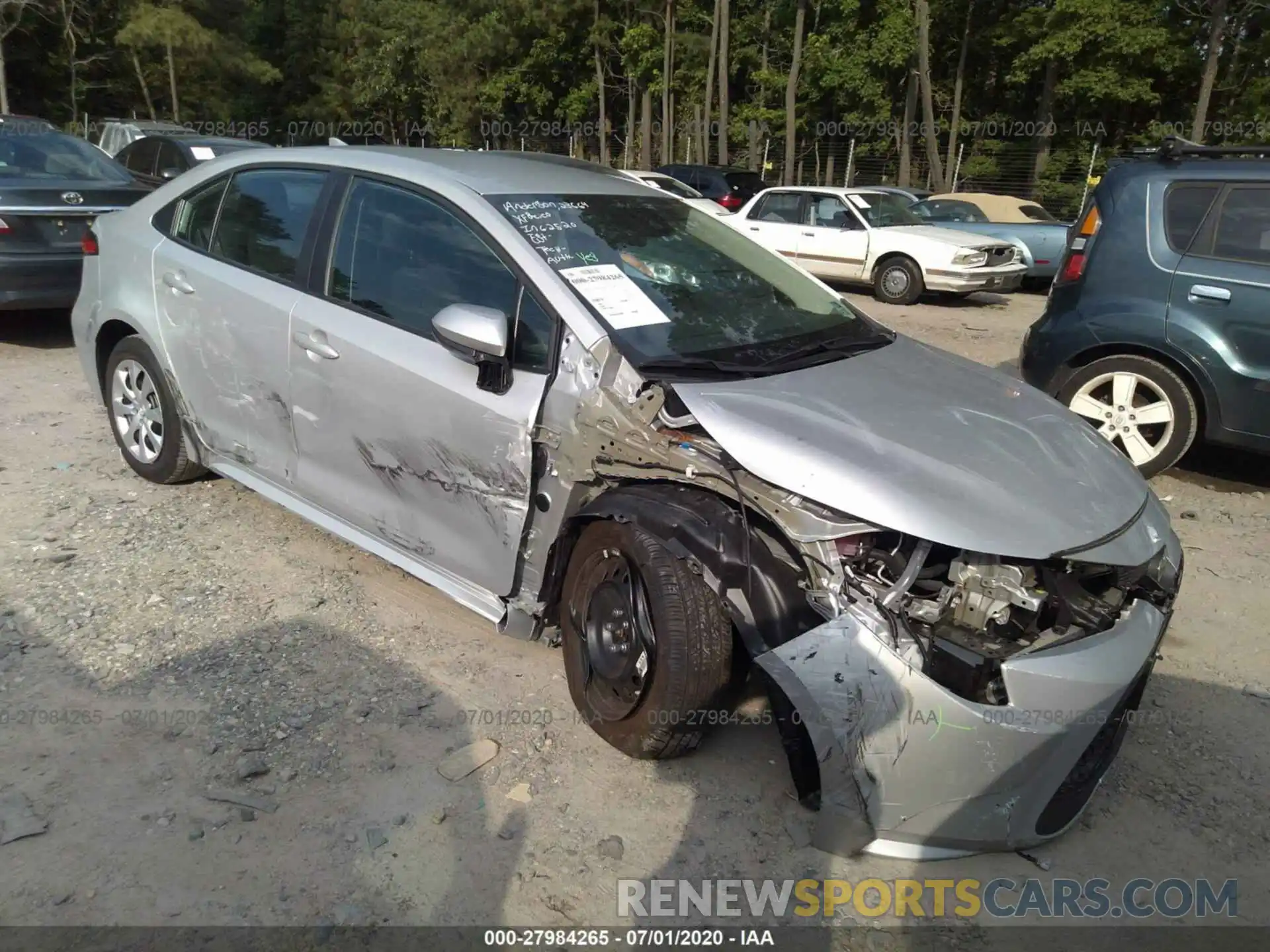 6 Photograph of a damaged car 5YFEPRAE5LP034963 TOYOTA COROLLA 2020