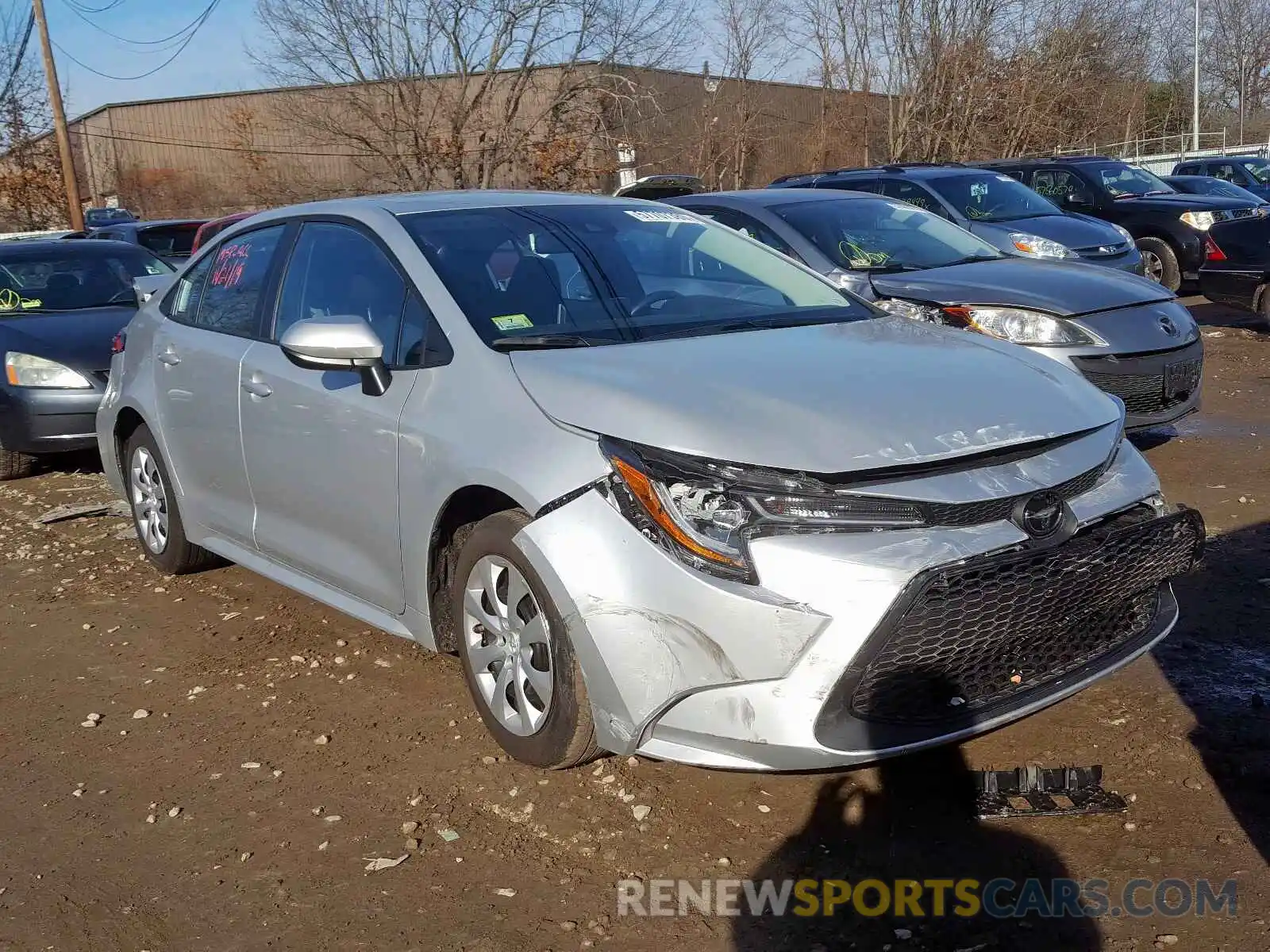 1 Photograph of a damaged car 5YFEPRAE5LP035708 TOYOTA COROLLA 2020