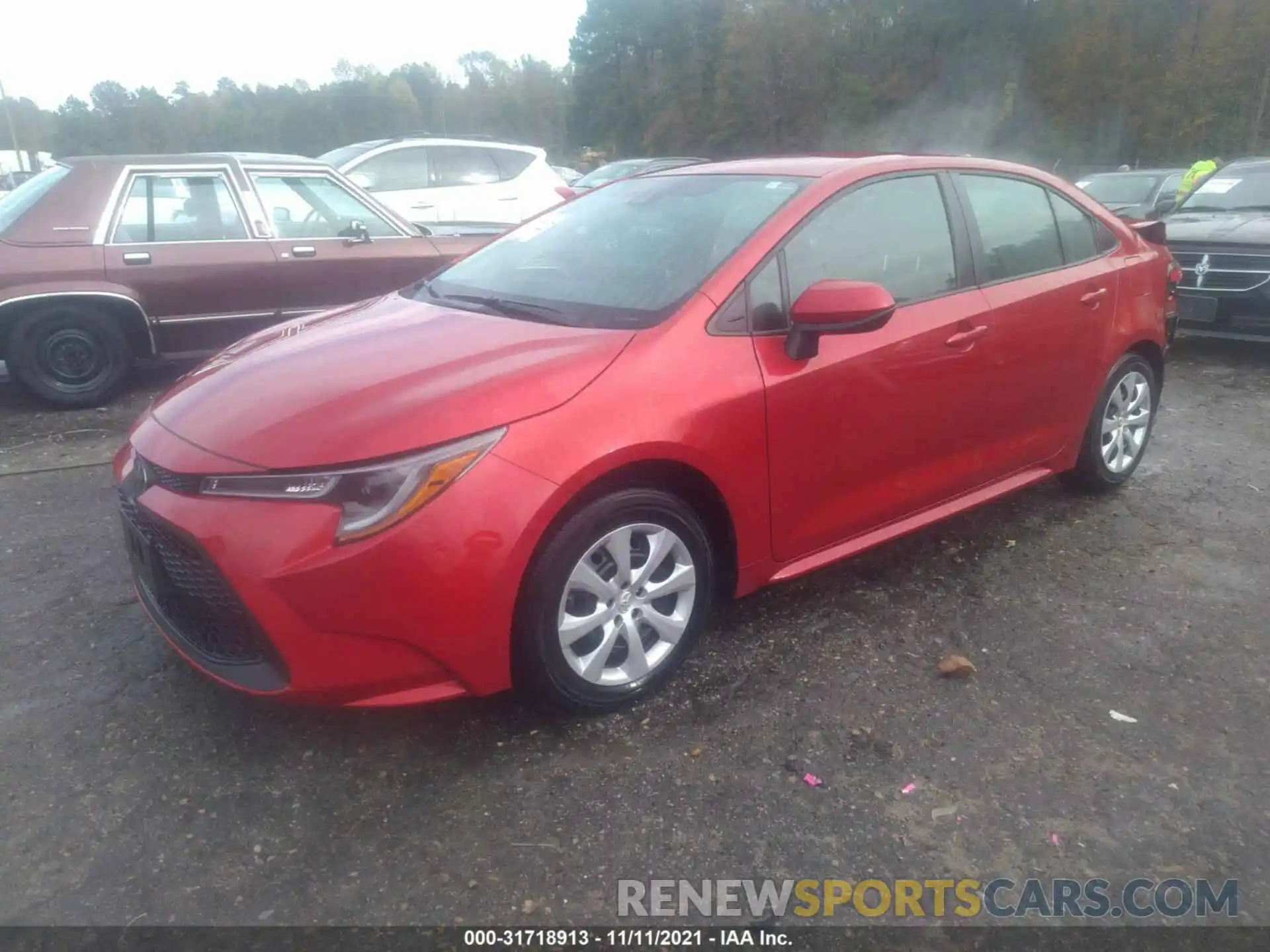 2 Photograph of a damaged car 5YFEPRAE5LP039550 TOYOTA COROLLA 2020