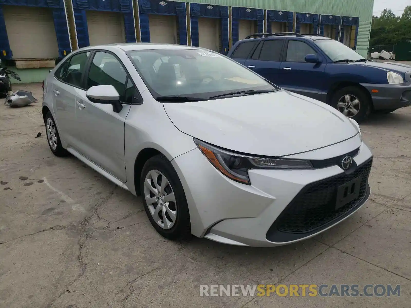 1 Photograph of a damaged car 5YFEPRAE5LP040827 TOYOTA COROLLA 2020