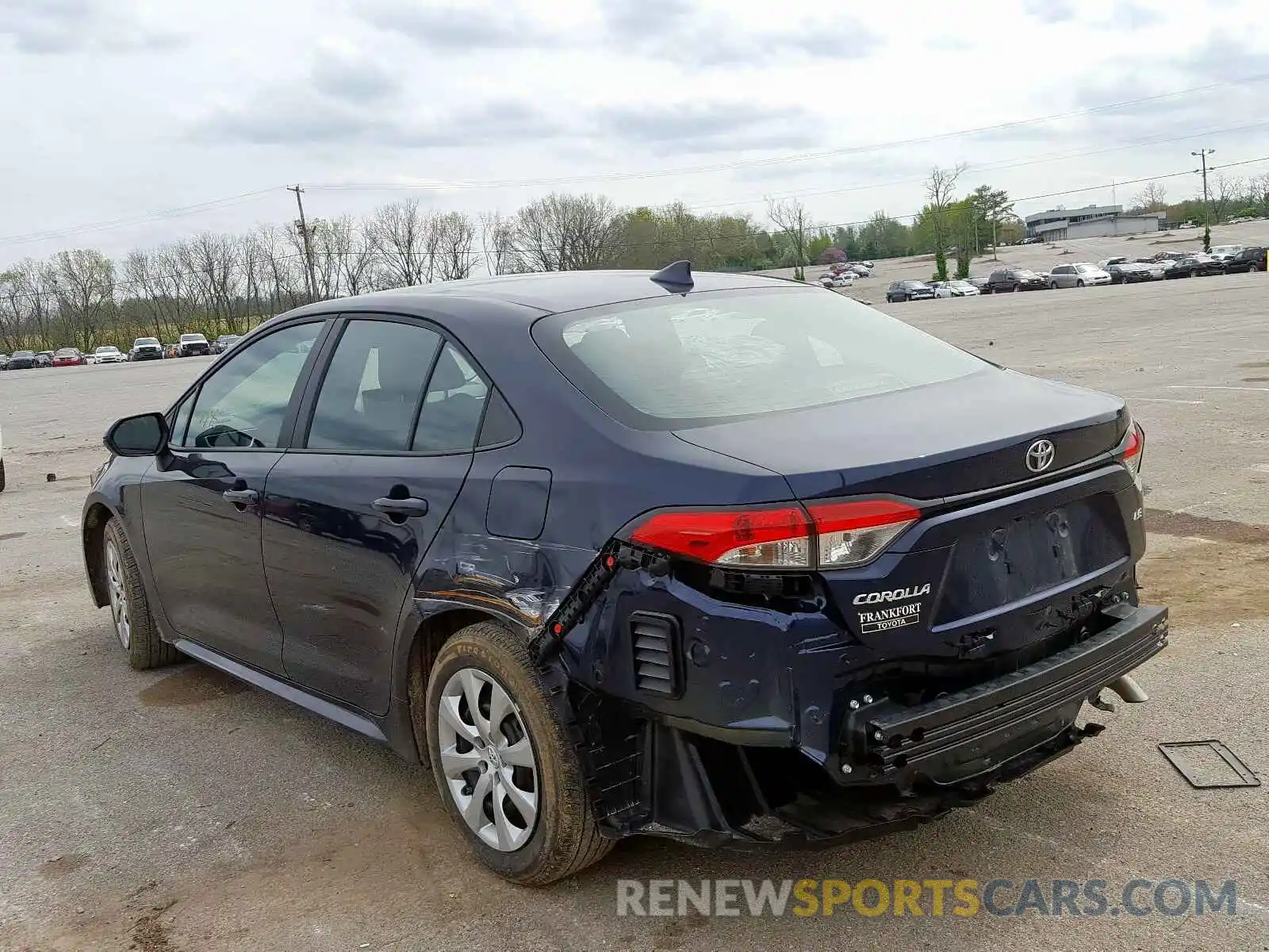 3 Photograph of a damaged car 5YFEPRAE5LP041296 TOYOTA COROLLA 2020