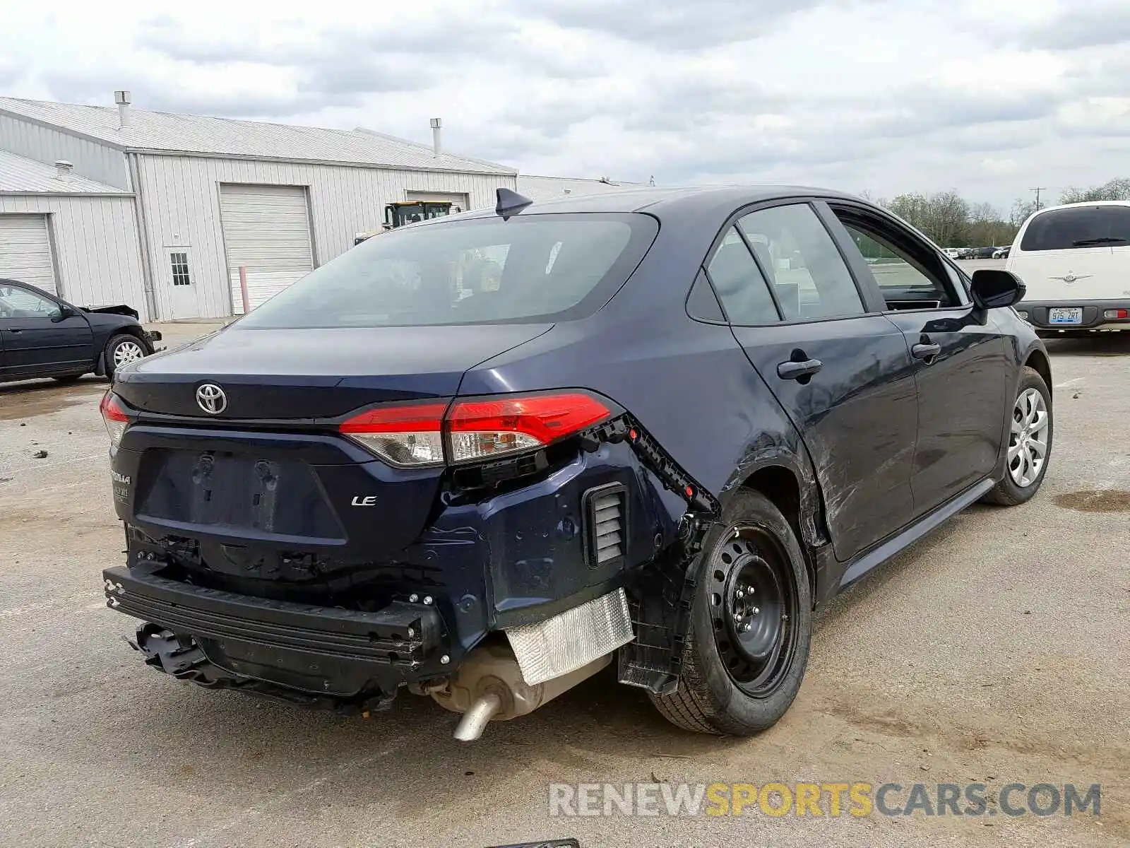 4 Photograph of a damaged car 5YFEPRAE5LP041296 TOYOTA COROLLA 2020