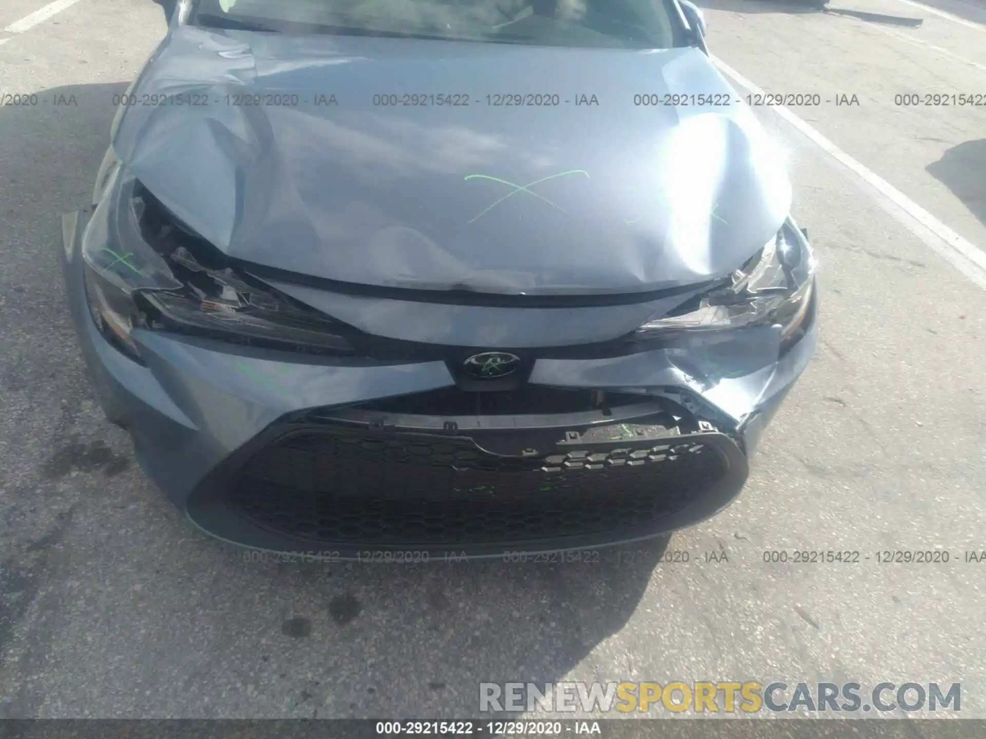 6 Photograph of a damaged car 5YFEPRAE5LP041542 TOYOTA COROLLA 2020