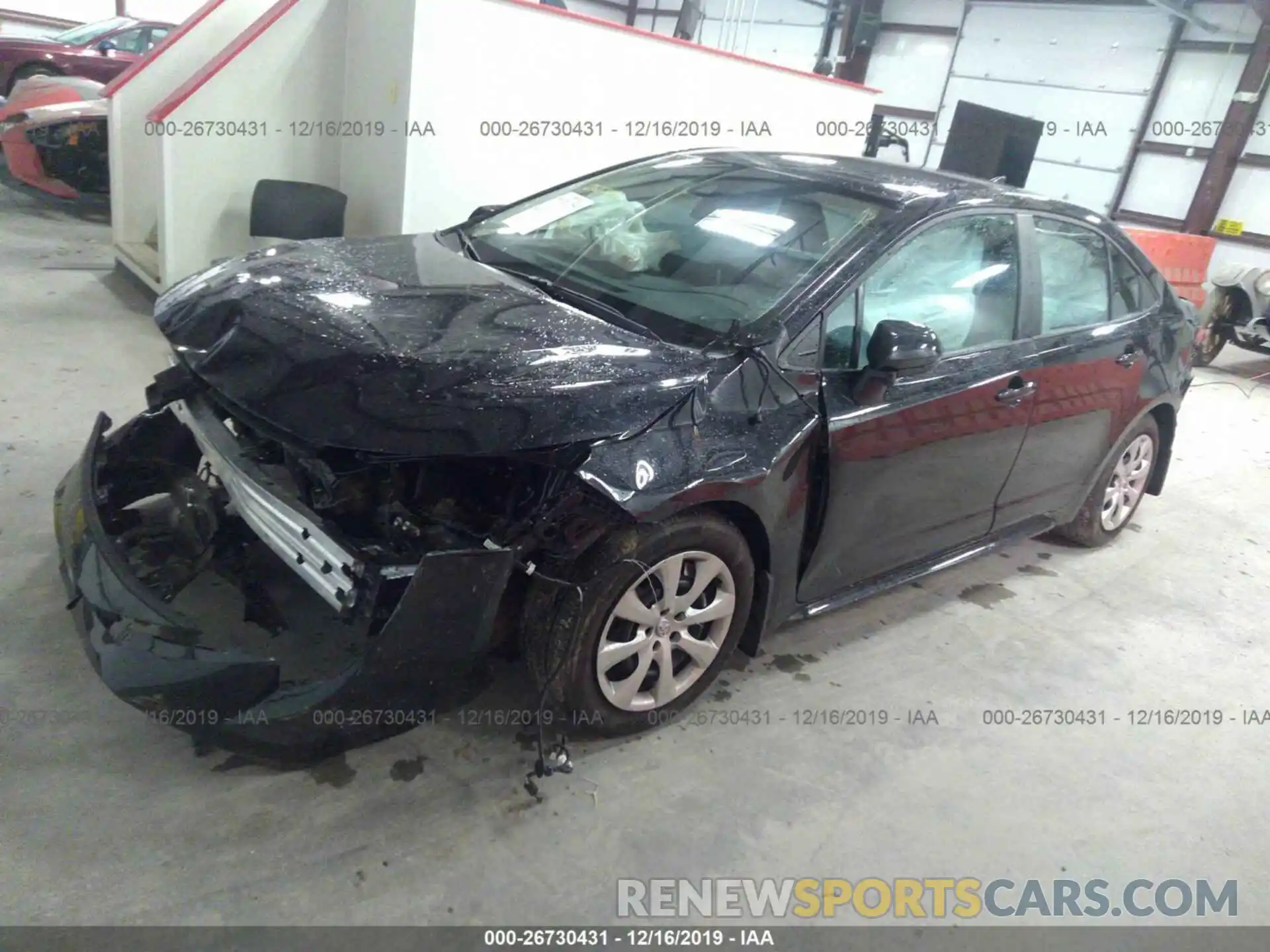 2 Photograph of a damaged car 5YFEPRAE5LP043243 TOYOTA COROLLA 2020