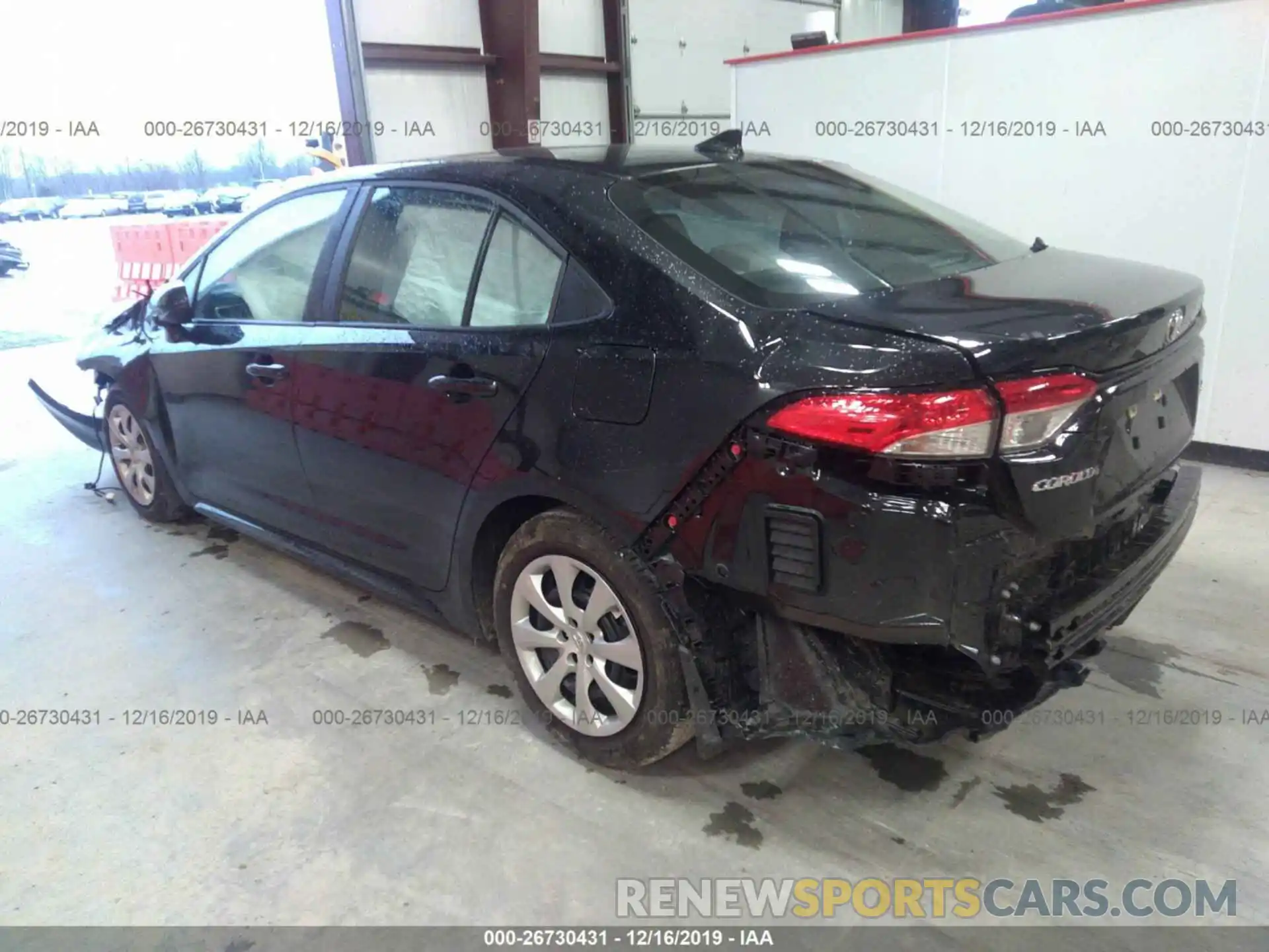 3 Photograph of a damaged car 5YFEPRAE5LP043243 TOYOTA COROLLA 2020