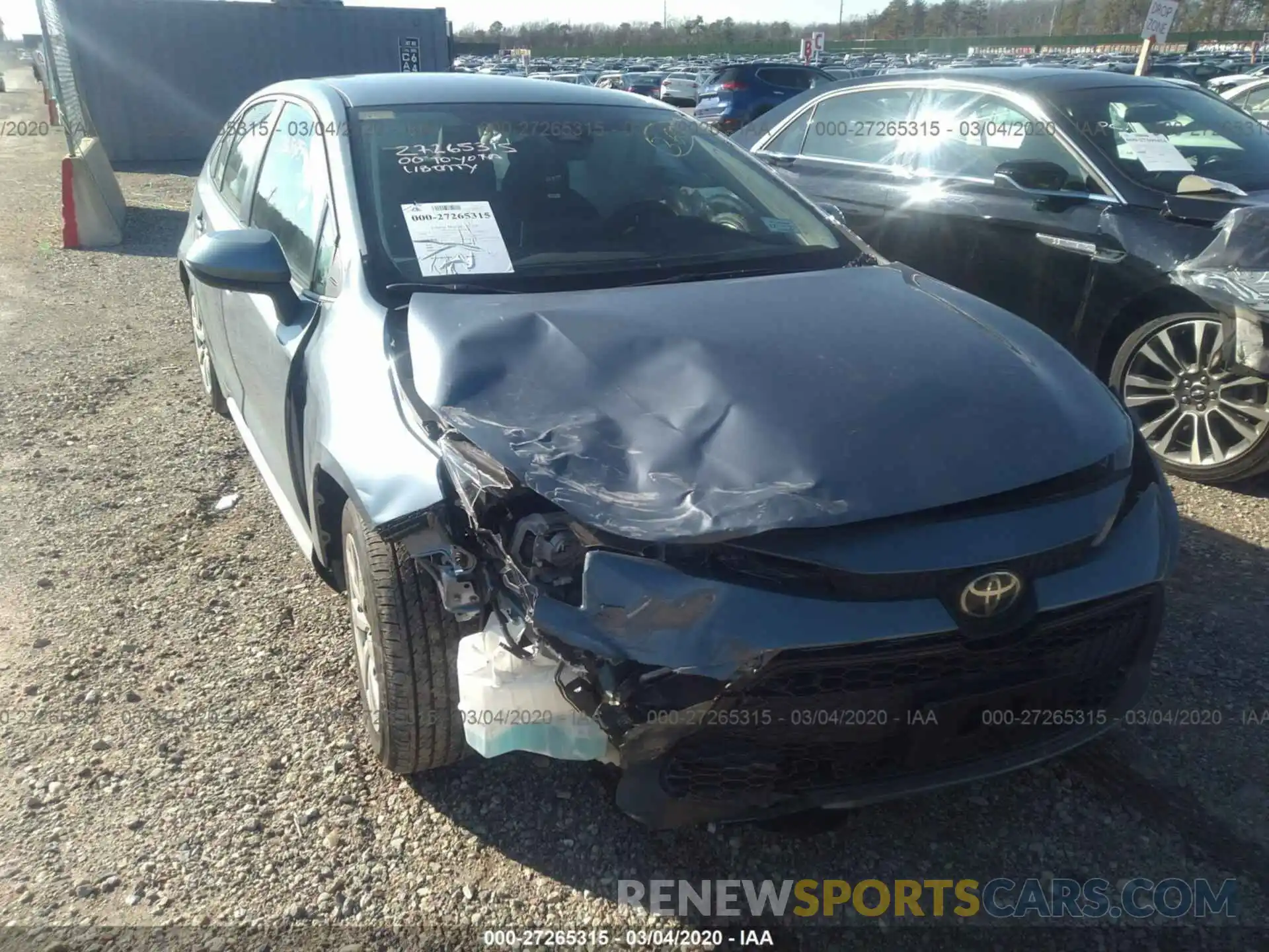 6 Photograph of a damaged car 5YFEPRAE5LP043307 TOYOTA COROLLA 2020