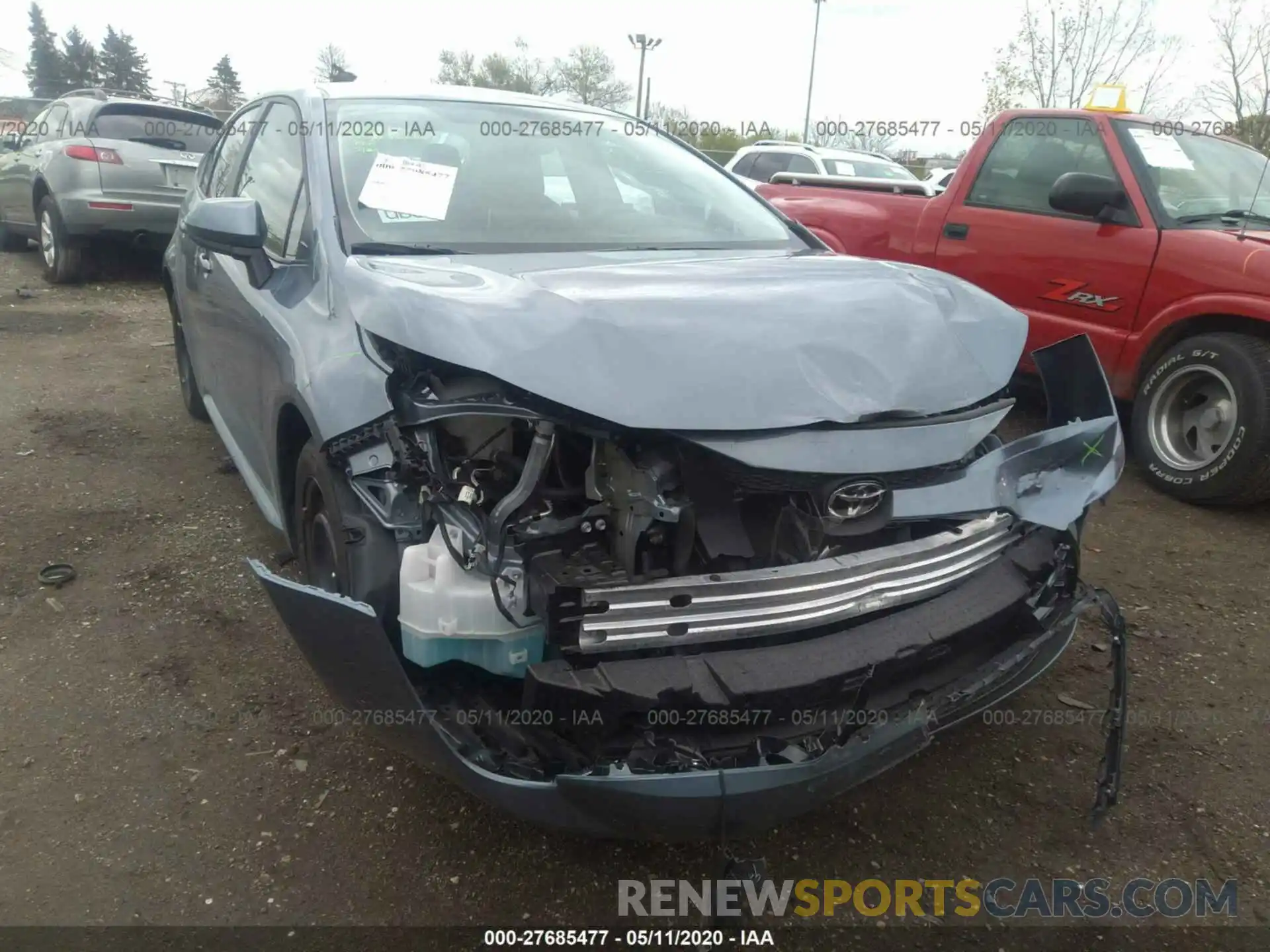 6 Photograph of a damaged car 5YFEPRAE5LP043646 TOYOTA COROLLA 2020