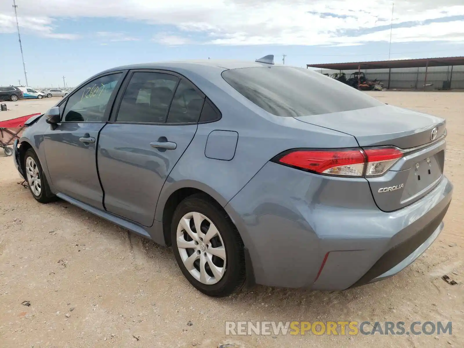 3 Photograph of a damaged car 5YFEPRAE5LP044716 TOYOTA COROLLA 2020