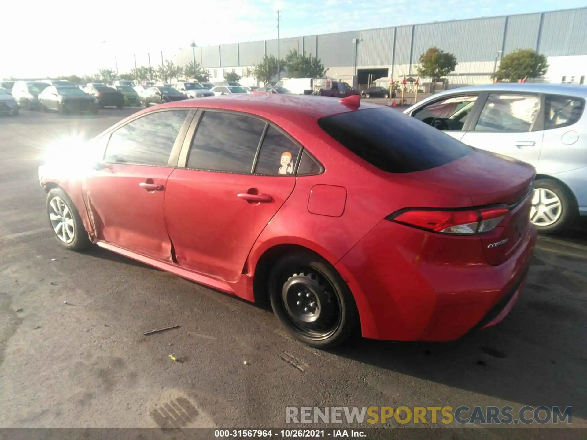 3 Photograph of a damaged car 5YFEPRAE5LP045543 TOYOTA COROLLA 2020