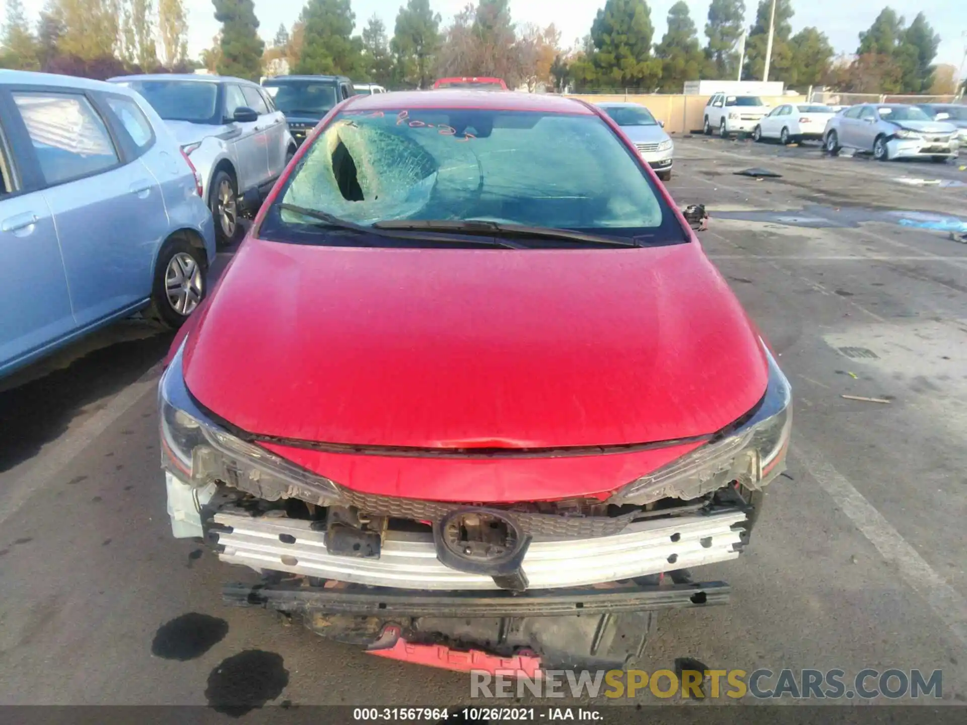 6 Photograph of a damaged car 5YFEPRAE5LP045543 TOYOTA COROLLA 2020