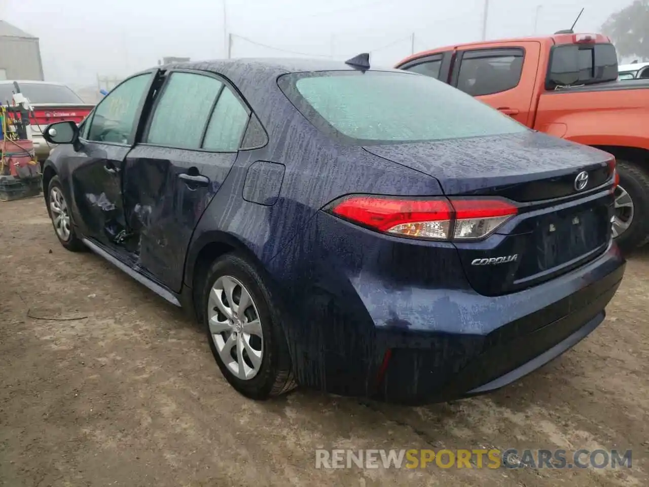 3 Photograph of a damaged car 5YFEPRAE5LP045672 TOYOTA COROLLA 2020