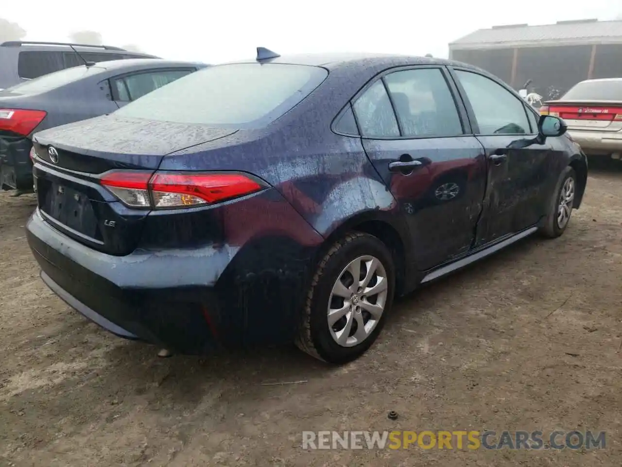 4 Photograph of a damaged car 5YFEPRAE5LP045672 TOYOTA COROLLA 2020