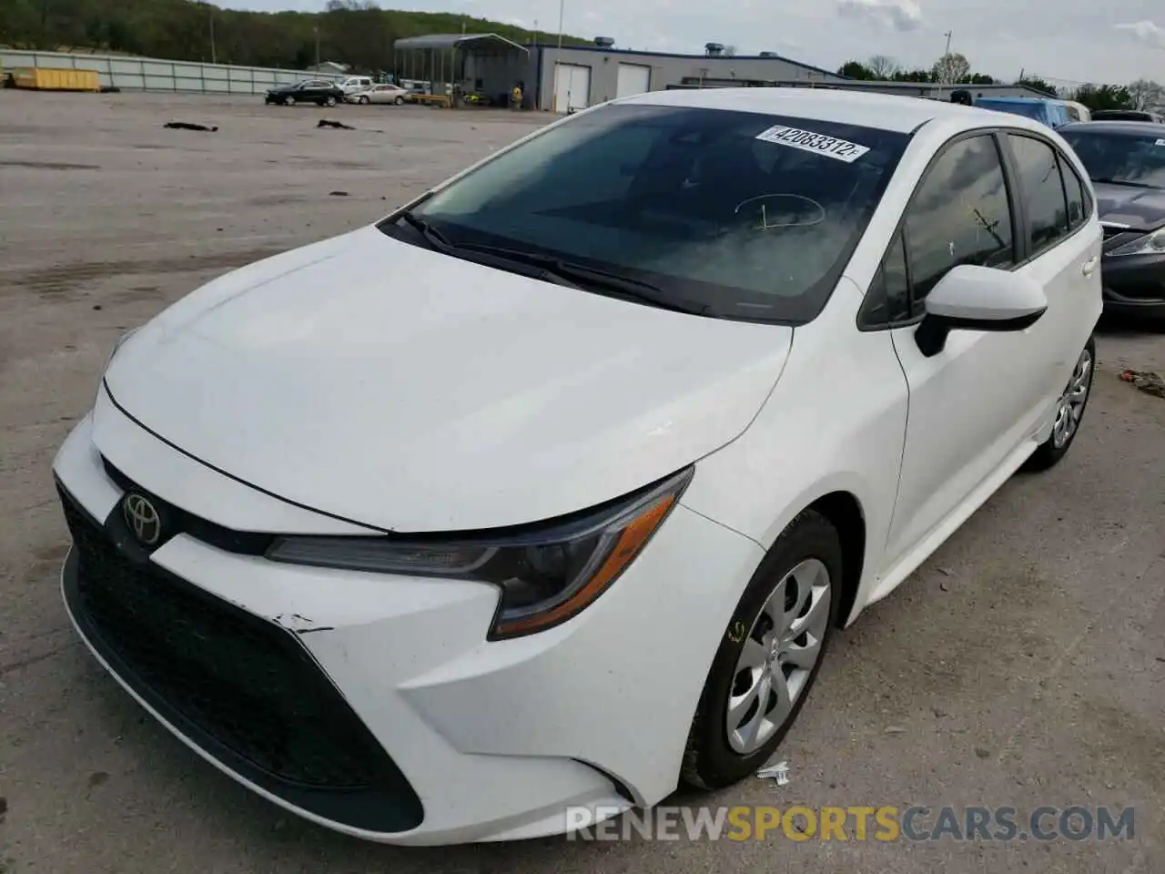 2 Photograph of a damaged car 5YFEPRAE5LP048829 TOYOTA COROLLA 2020