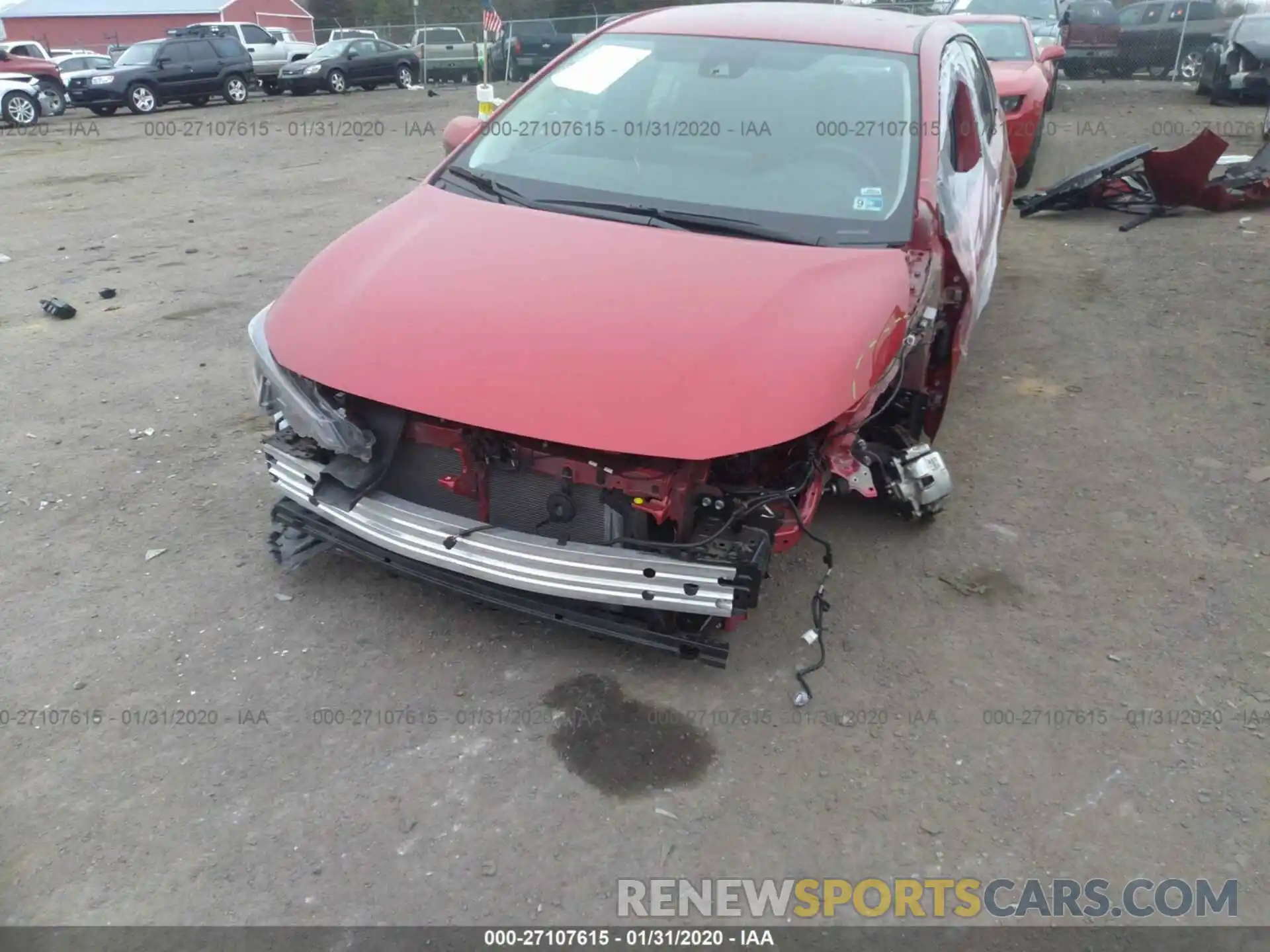 6 Photograph of a damaged car 5YFEPRAE5LP051990 TOYOTA COROLLA 2020