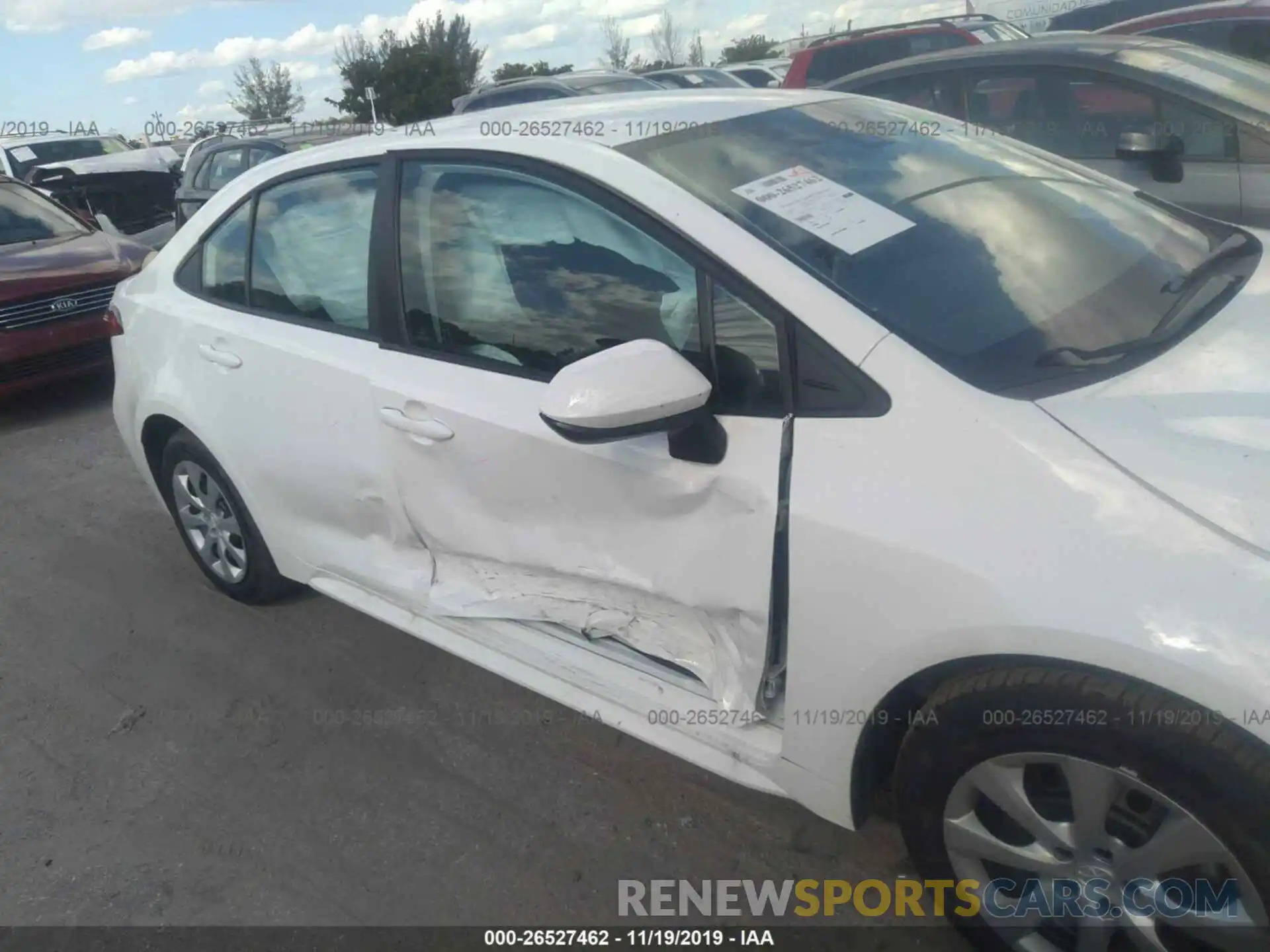 6 Photograph of a damaged car 5YFEPRAE5LP053240 TOYOTA COROLLA 2020