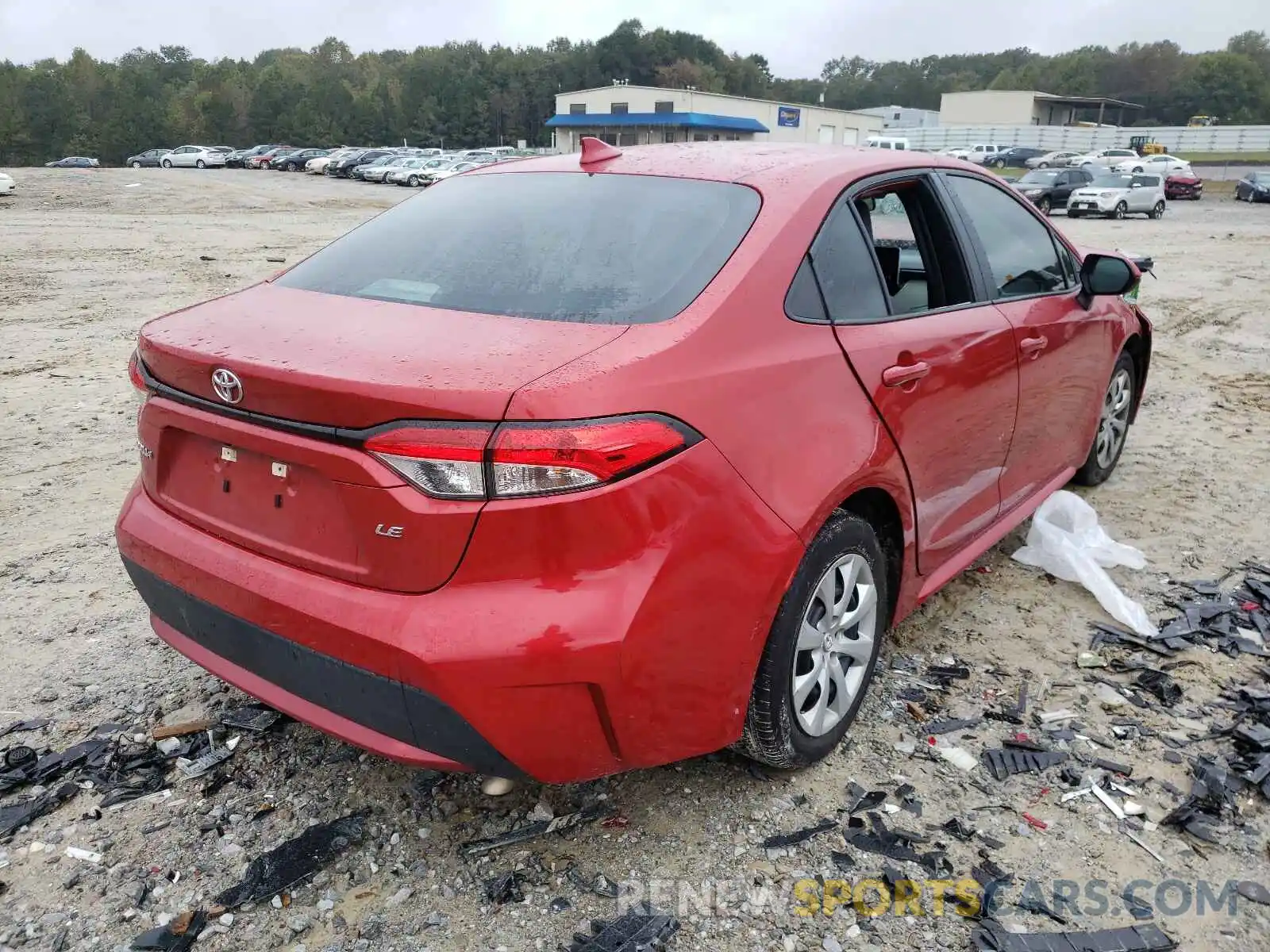 4 Photograph of a damaged car 5YFEPRAE5LP054274 TOYOTA COROLLA 2020