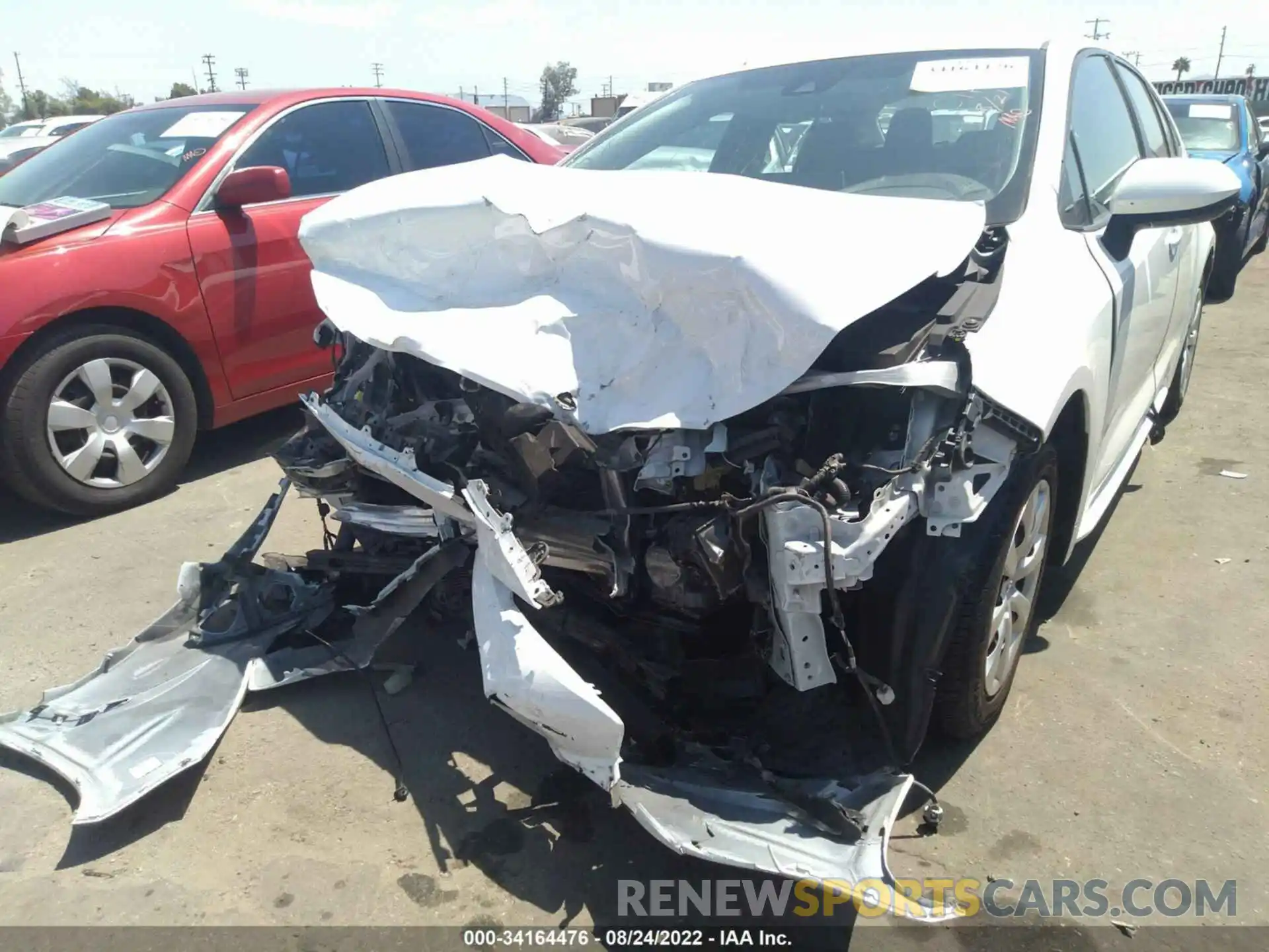 6 Photograph of a damaged car 5YFEPRAE5LP059331 TOYOTA COROLLA 2020