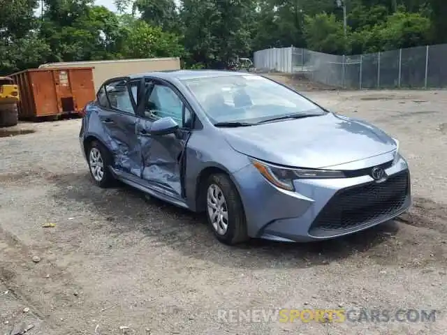 1 Photograph of a damaged car 5YFEPRAE5LP059474 TOYOTA COROLLA 2020