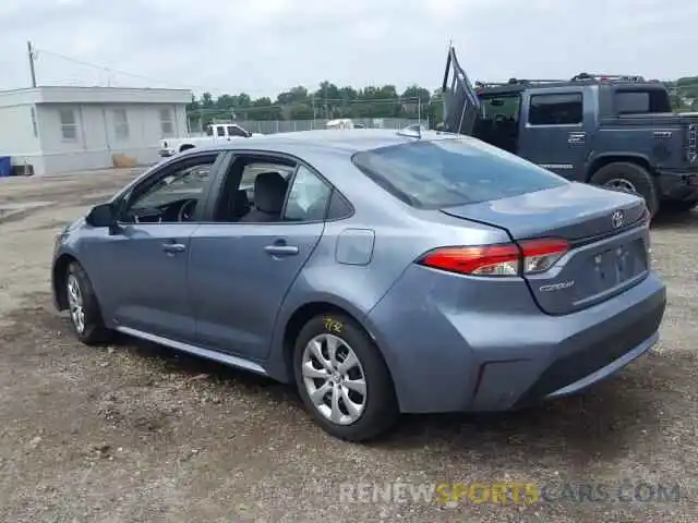 3 Photograph of a damaged car 5YFEPRAE5LP059474 TOYOTA COROLLA 2020