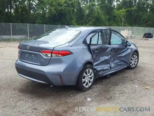 4 Photograph of a damaged car 5YFEPRAE5LP059474 TOYOTA COROLLA 2020