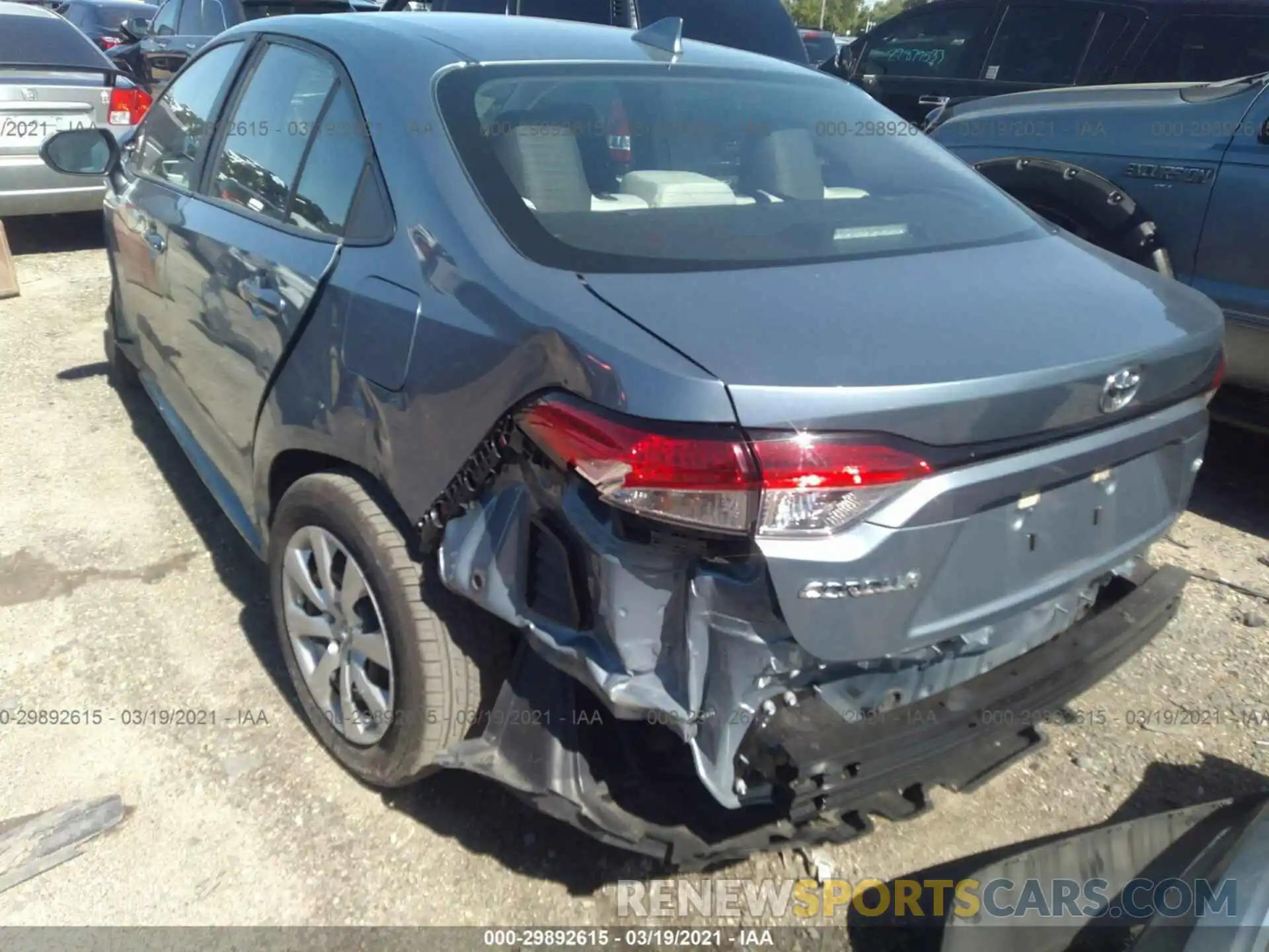 6 Photograph of a damaged car 5YFEPRAE5LP059720 TOYOTA COROLLA 2020