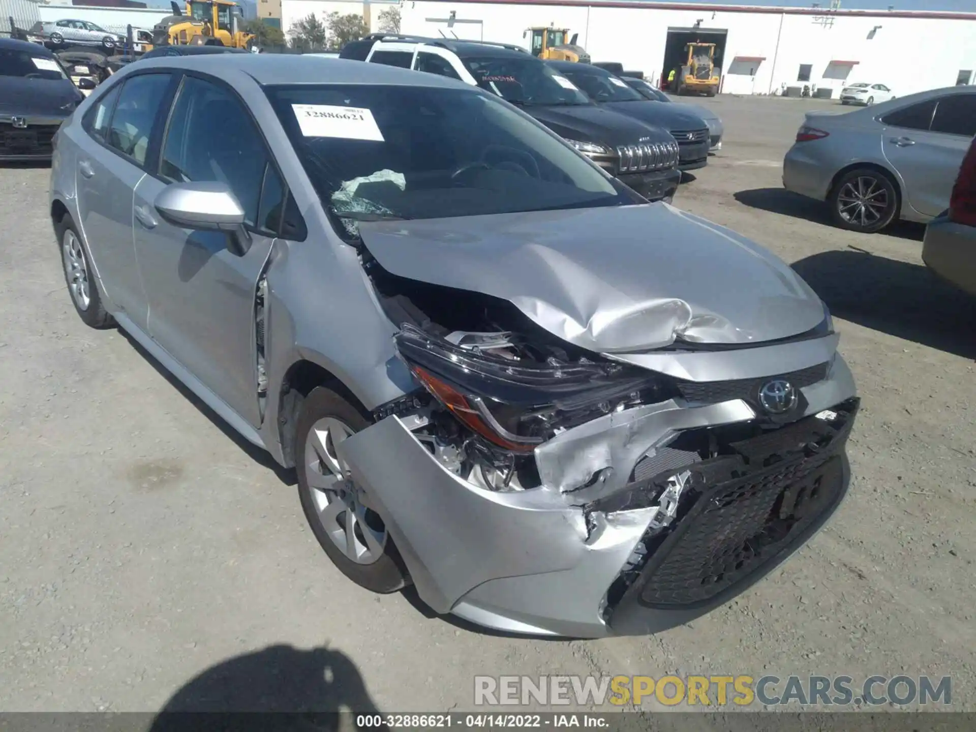 6 Photograph of a damaged car 5YFEPRAE5LP061239 TOYOTA COROLLA 2020