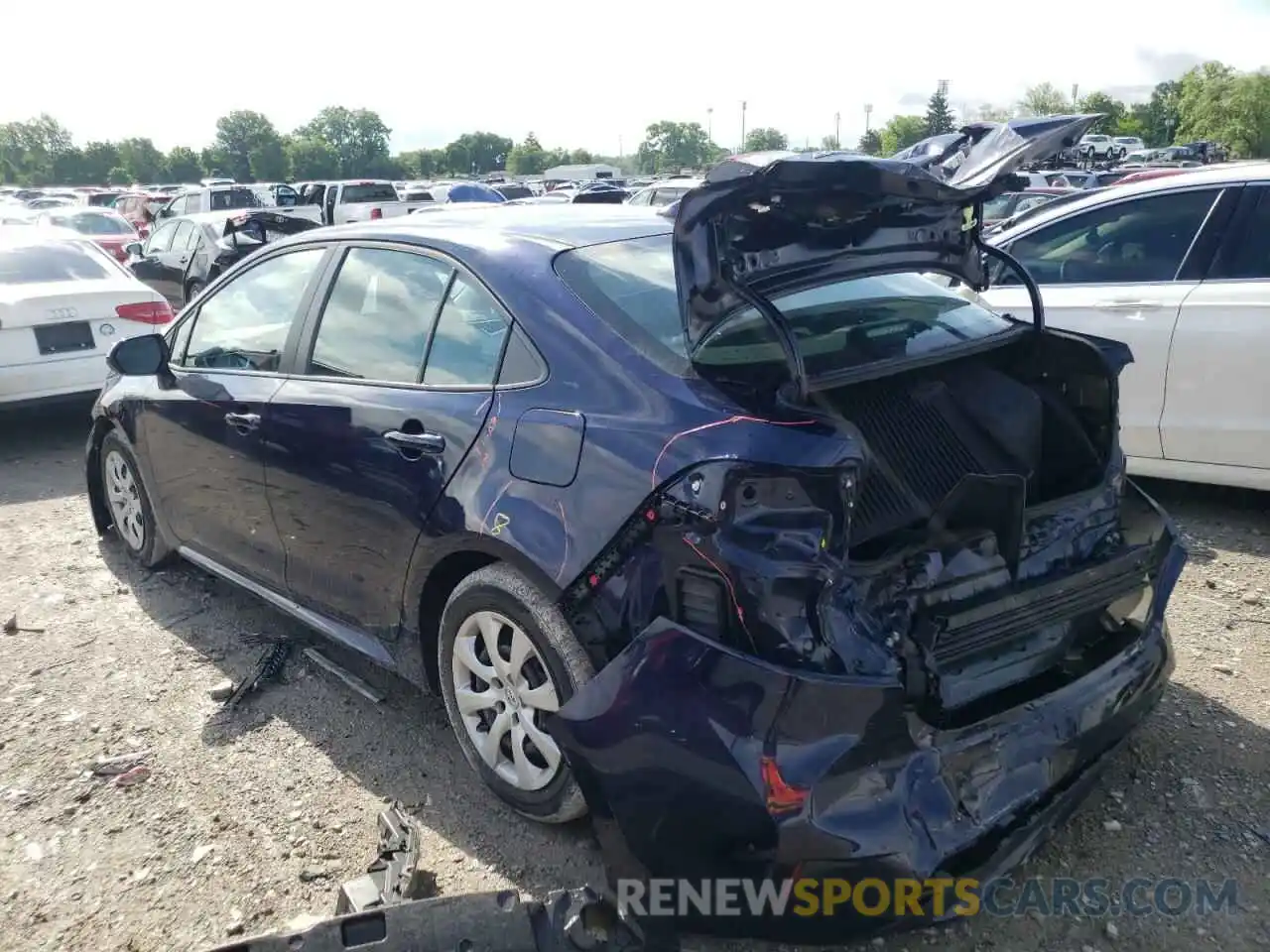 3 Photograph of a damaged car 5YFEPRAE5LP062357 TOYOTA COROLLA 2020