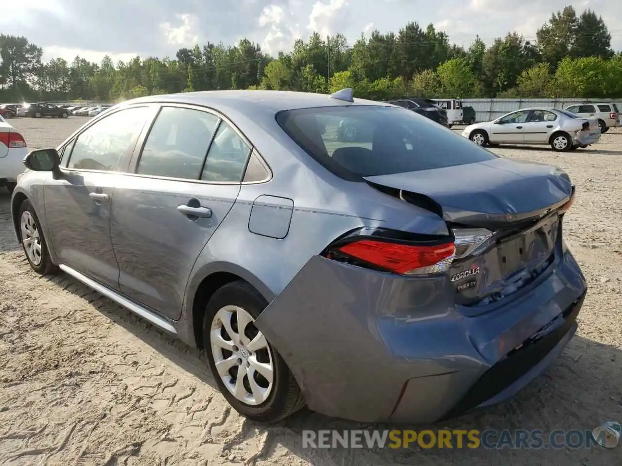 3 Photograph of a damaged car 5YFEPRAE5LP062990 TOYOTA COROLLA 2020