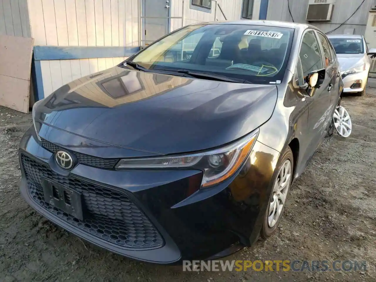 2 Photograph of a damaged car 5YFEPRAE5LP064593 TOYOTA COROLLA 2020