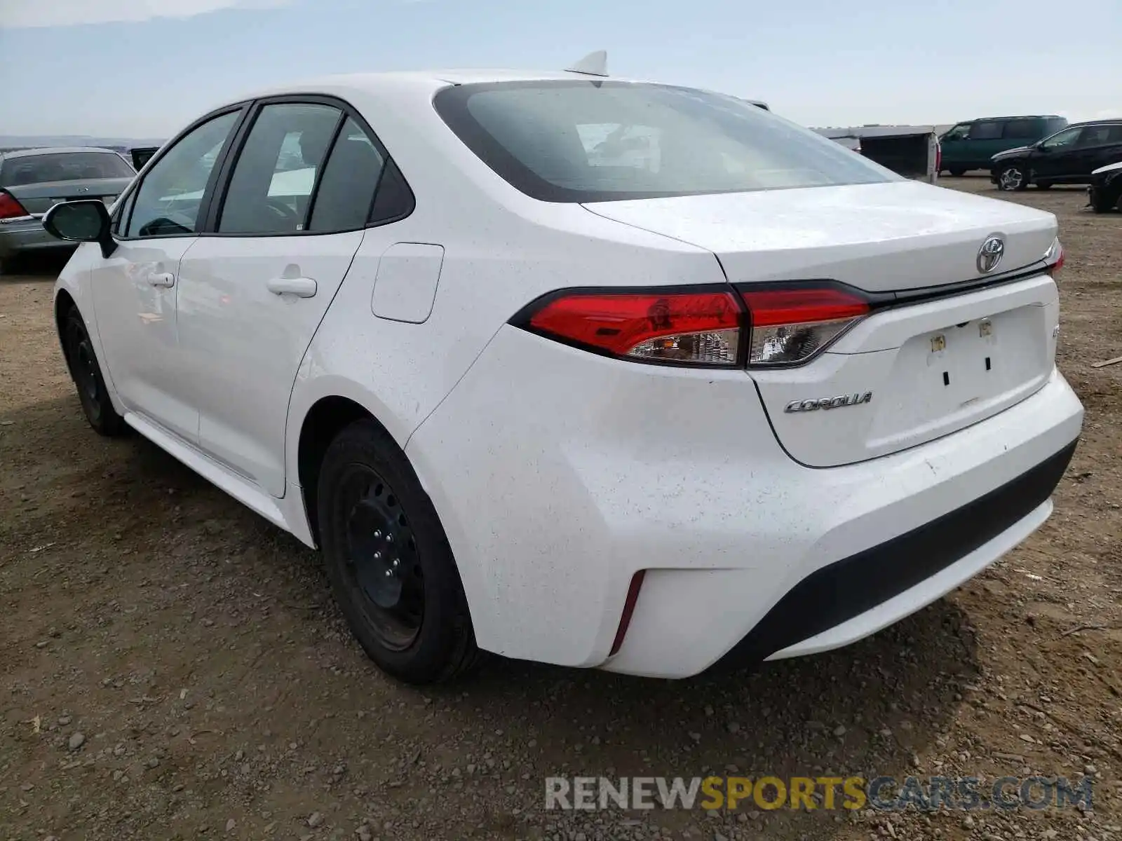 3 Photograph of a damaged car 5YFEPRAE5LP064643 TOYOTA COROLLA 2020