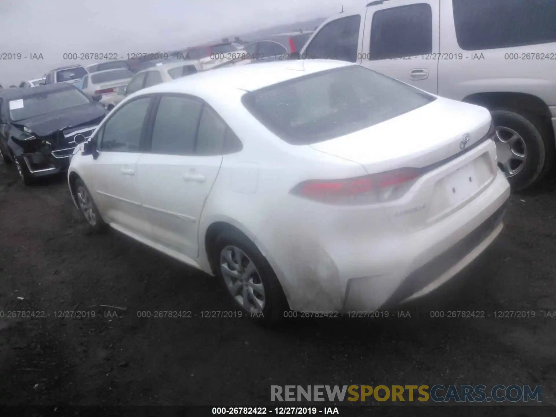 3 Photograph of a damaged car 5YFEPRAE5LP066604 TOYOTA COROLLA 2020