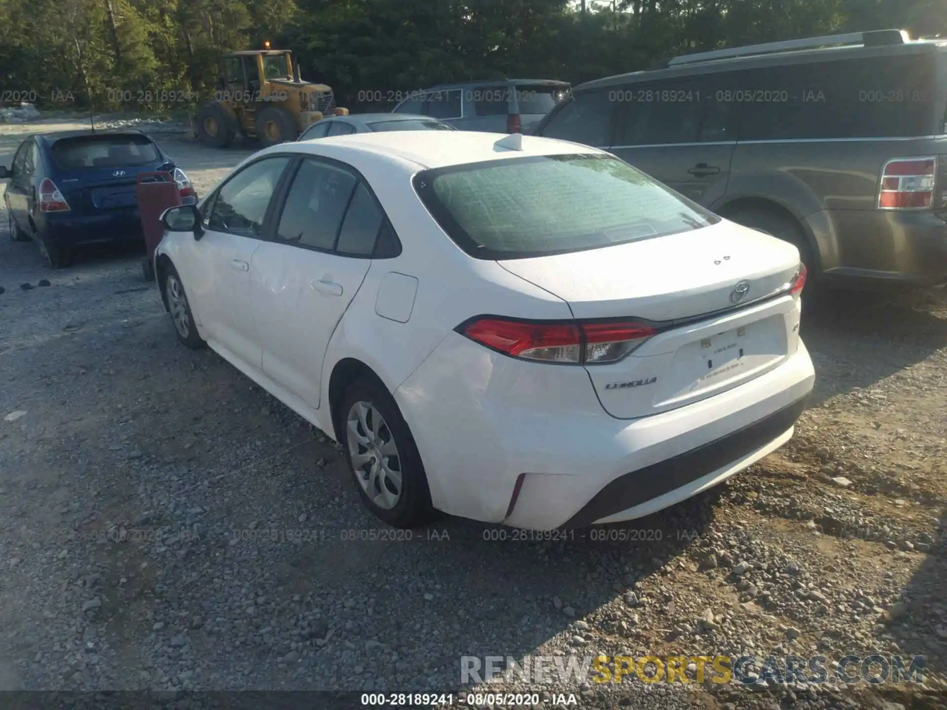 3 Photograph of a damaged car 5YFEPRAE5LP067722 TOYOTA COROLLA 2020