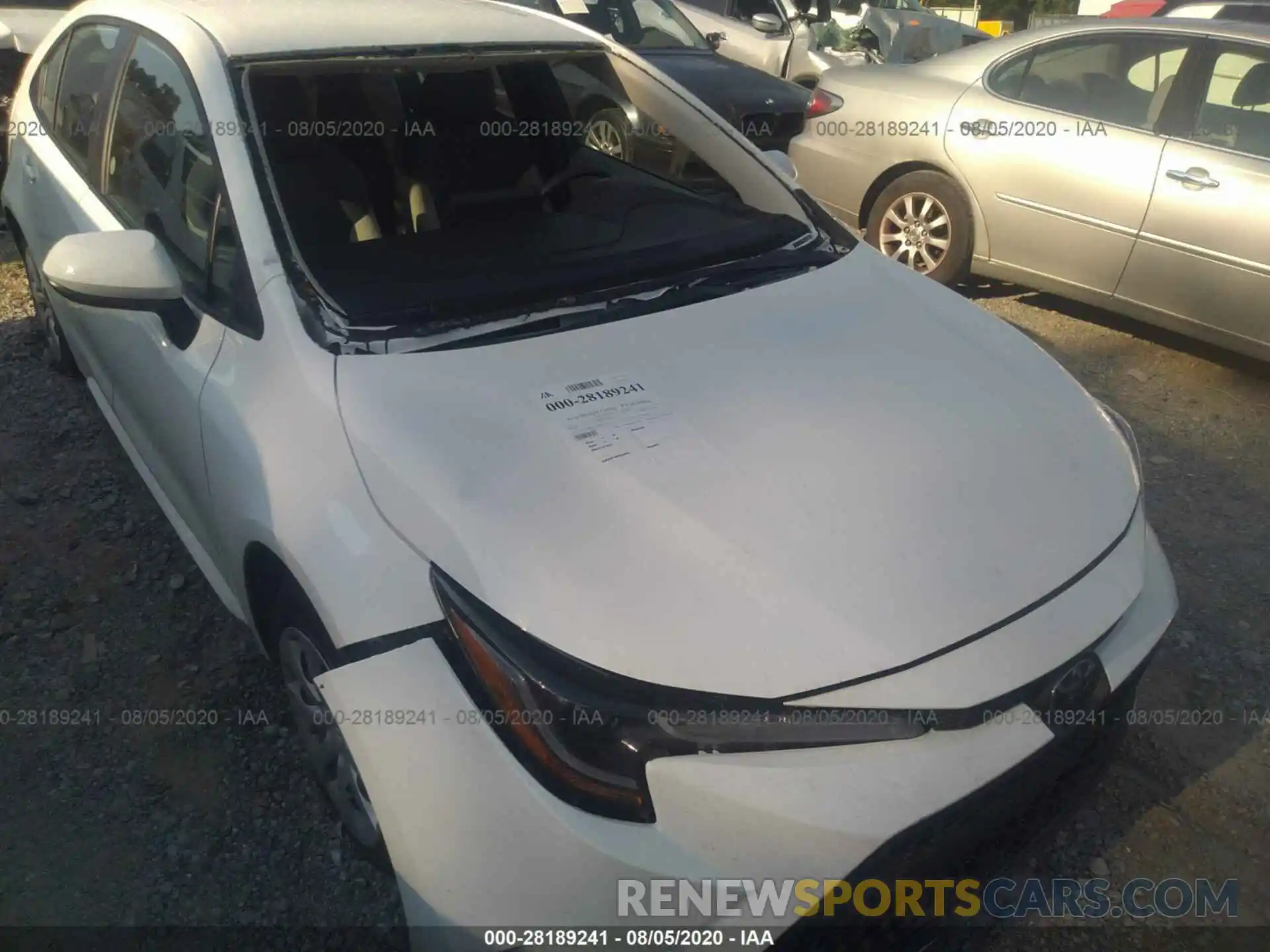 6 Photograph of a damaged car 5YFEPRAE5LP067722 TOYOTA COROLLA 2020