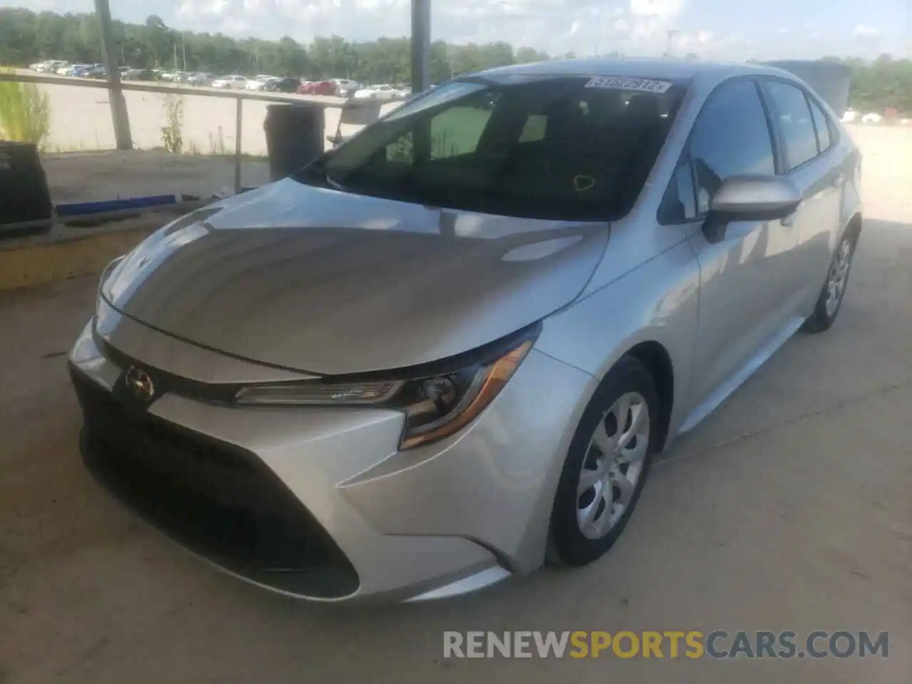 2 Photograph of a damaged car 5YFEPRAE5LP068014 TOYOTA COROLLA 2020