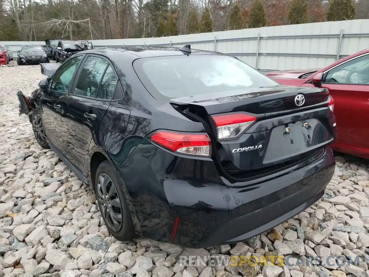 3 Photograph of a damaged car 5YFEPRAE5LP069406 TOYOTA COROLLA 2020