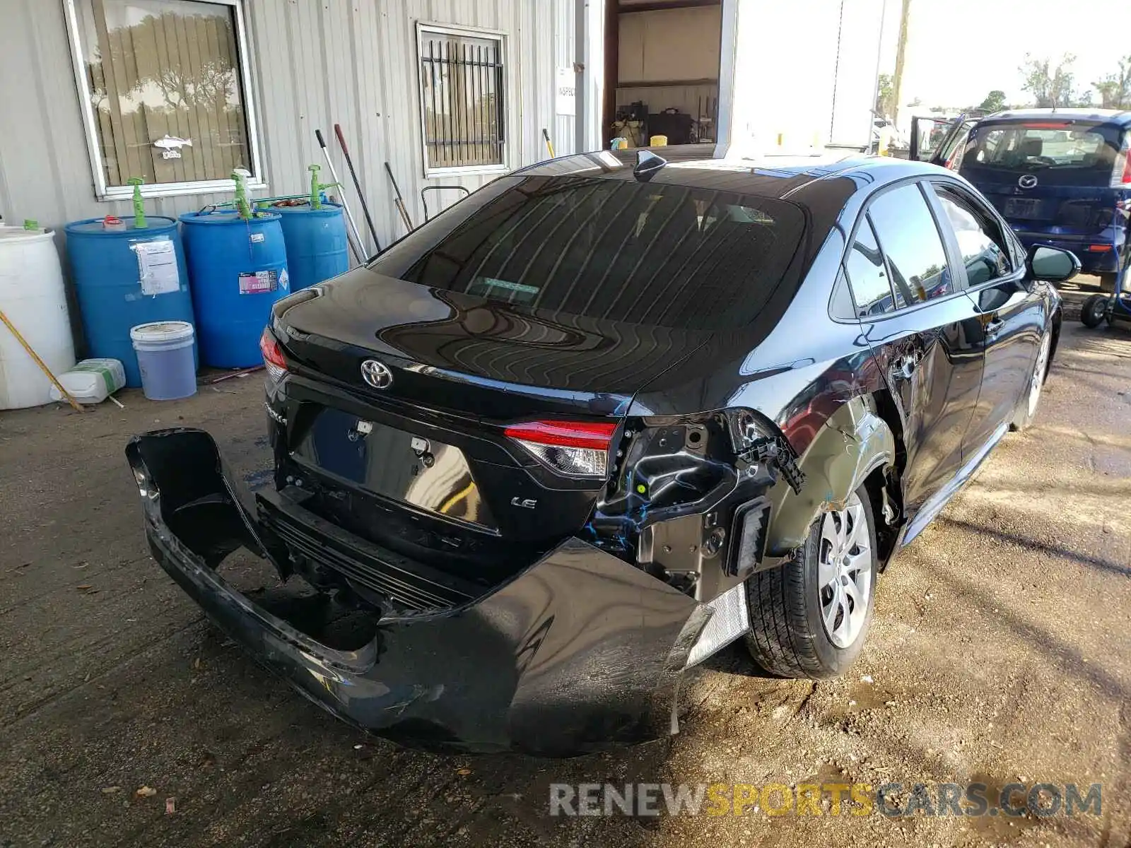 4 Photograph of a damaged car 5YFEPRAE5LP070748 TOYOTA COROLLA 2020