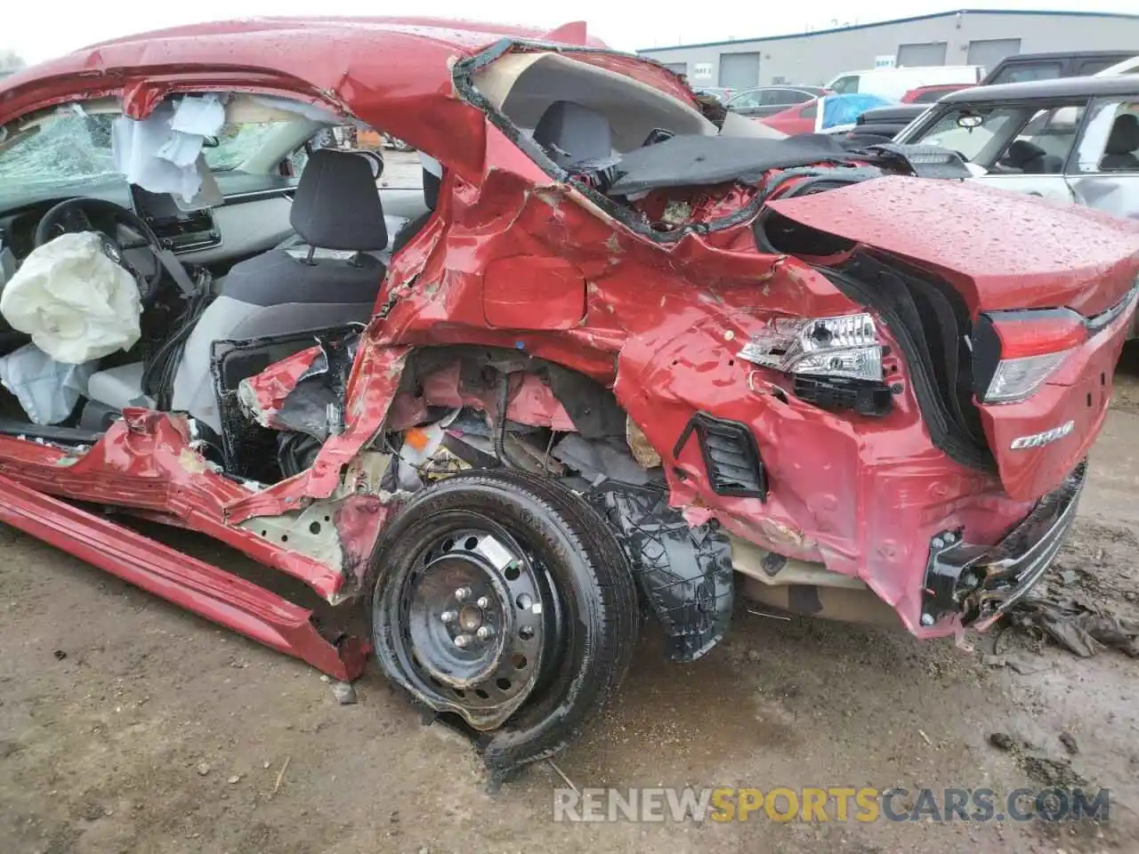 9 Photograph of a damaged car 5YFEPRAE5LP074931 TOYOTA COROLLA 2020