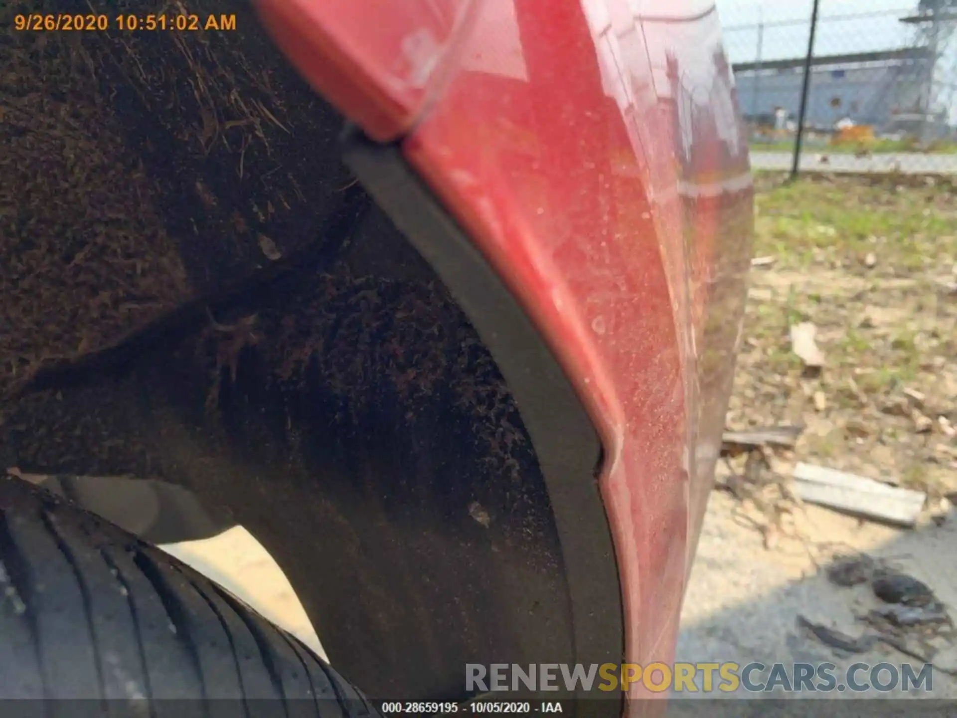 17 Photograph of a damaged car 5YFEPRAE5LP076033 TOYOTA COROLLA 2020