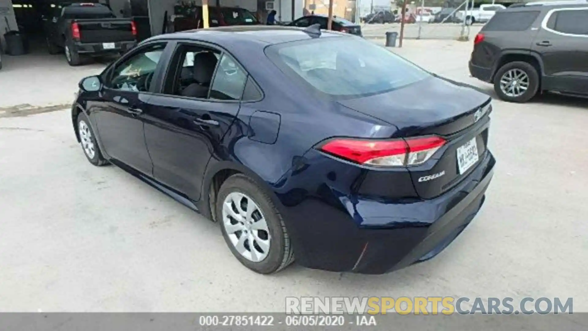 5 Photograph of a damaged car 5YFEPRAE5LP077232 TOYOTA COROLLA 2020