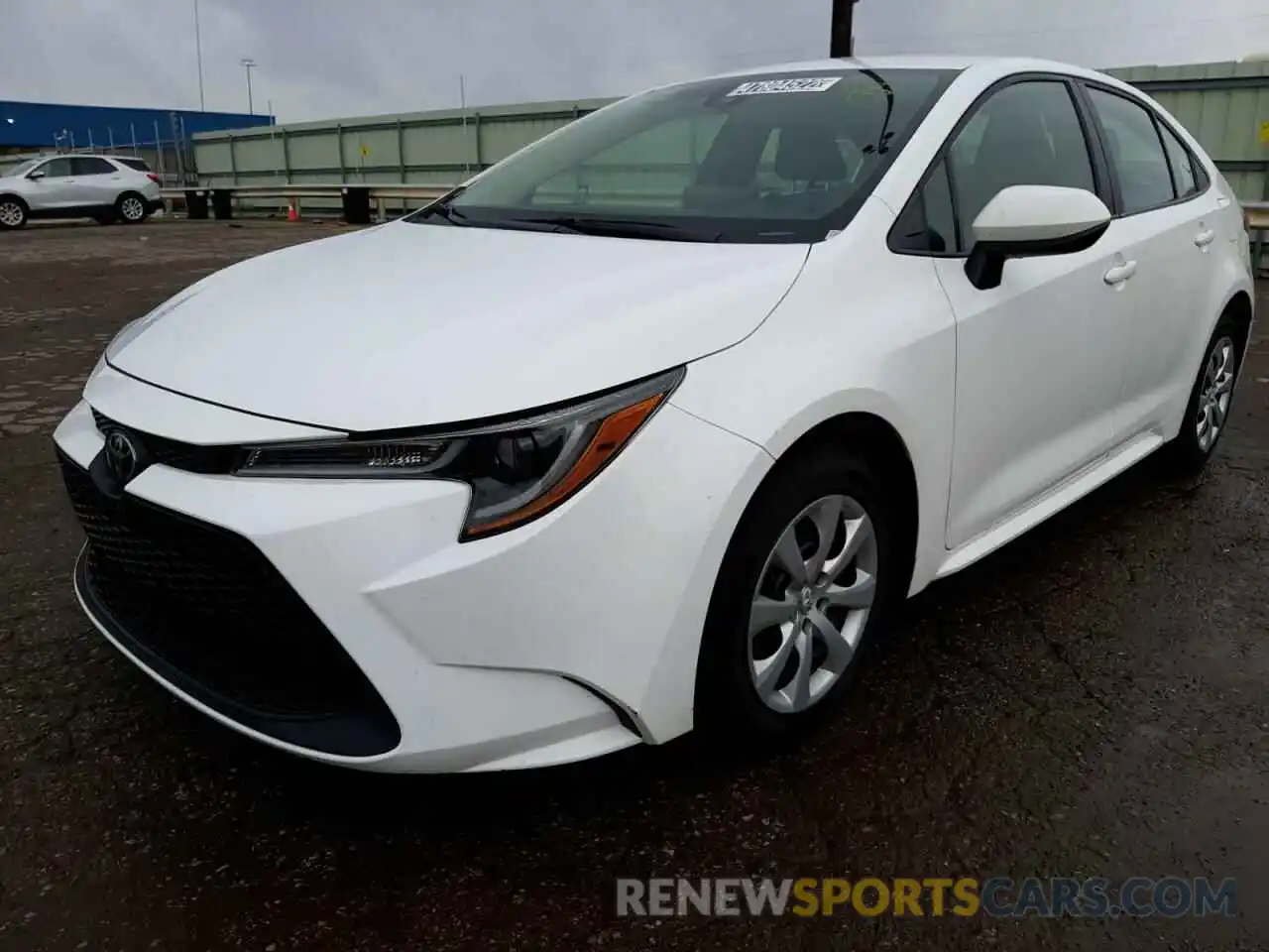 2 Photograph of a damaged car 5YFEPRAE5LP077280 TOYOTA COROLLA 2020