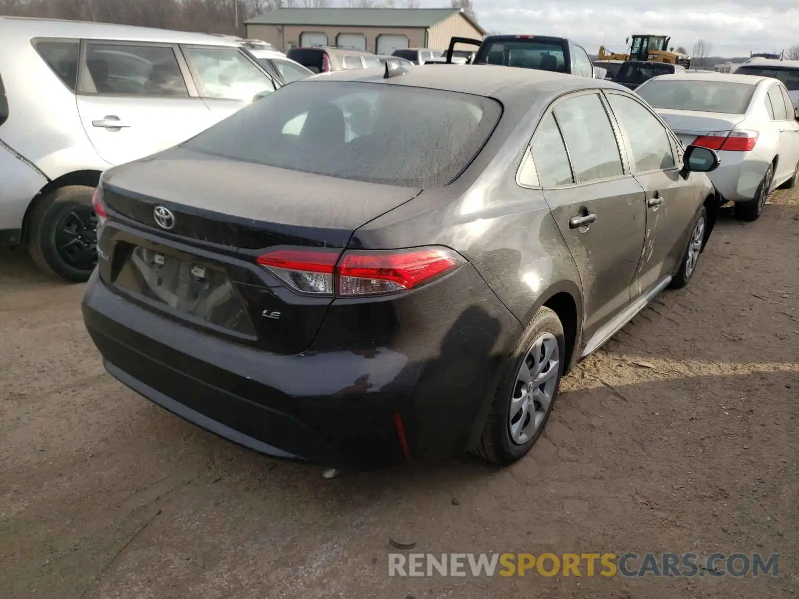 4 Photograph of a damaged car 5YFEPRAE5LP078185 TOYOTA COROLLA 2020