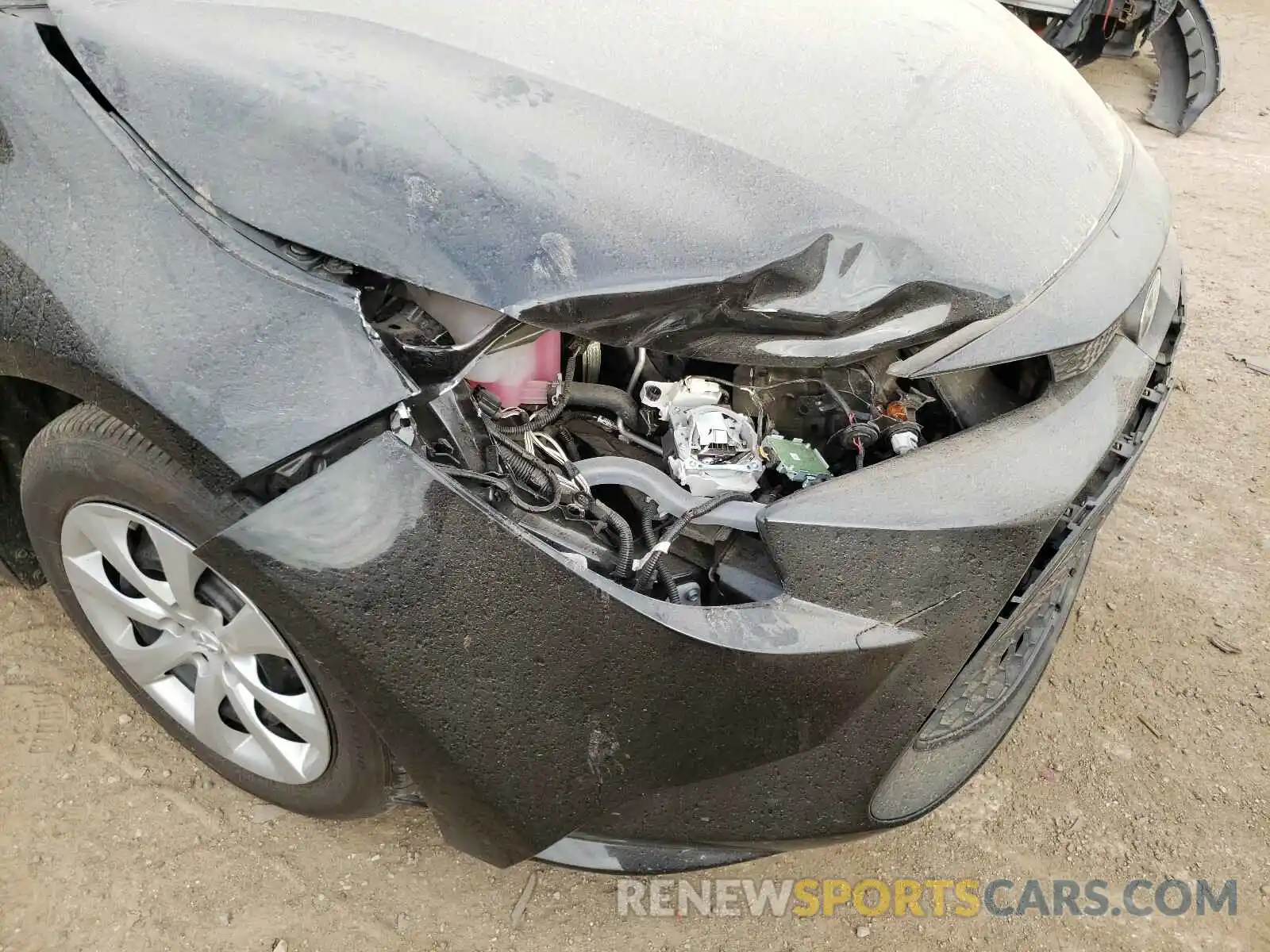 9 Photograph of a damaged car 5YFEPRAE5LP078185 TOYOTA COROLLA 2020