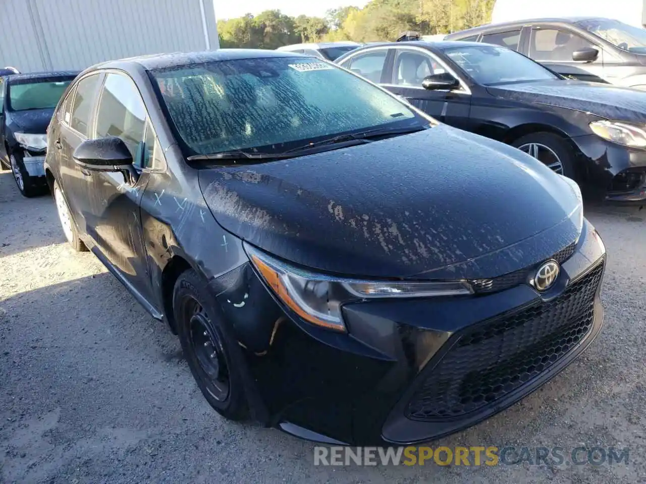 1 Photograph of a damaged car 5YFEPRAE5LP079885 TOYOTA COROLLA 2020