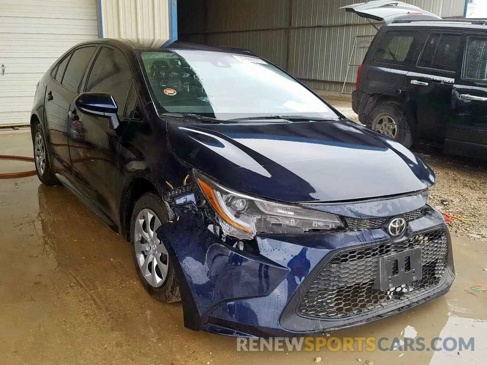 1 Photograph of a damaged car 5YFEPRAE5LP080244 TOYOTA COROLLA 2020