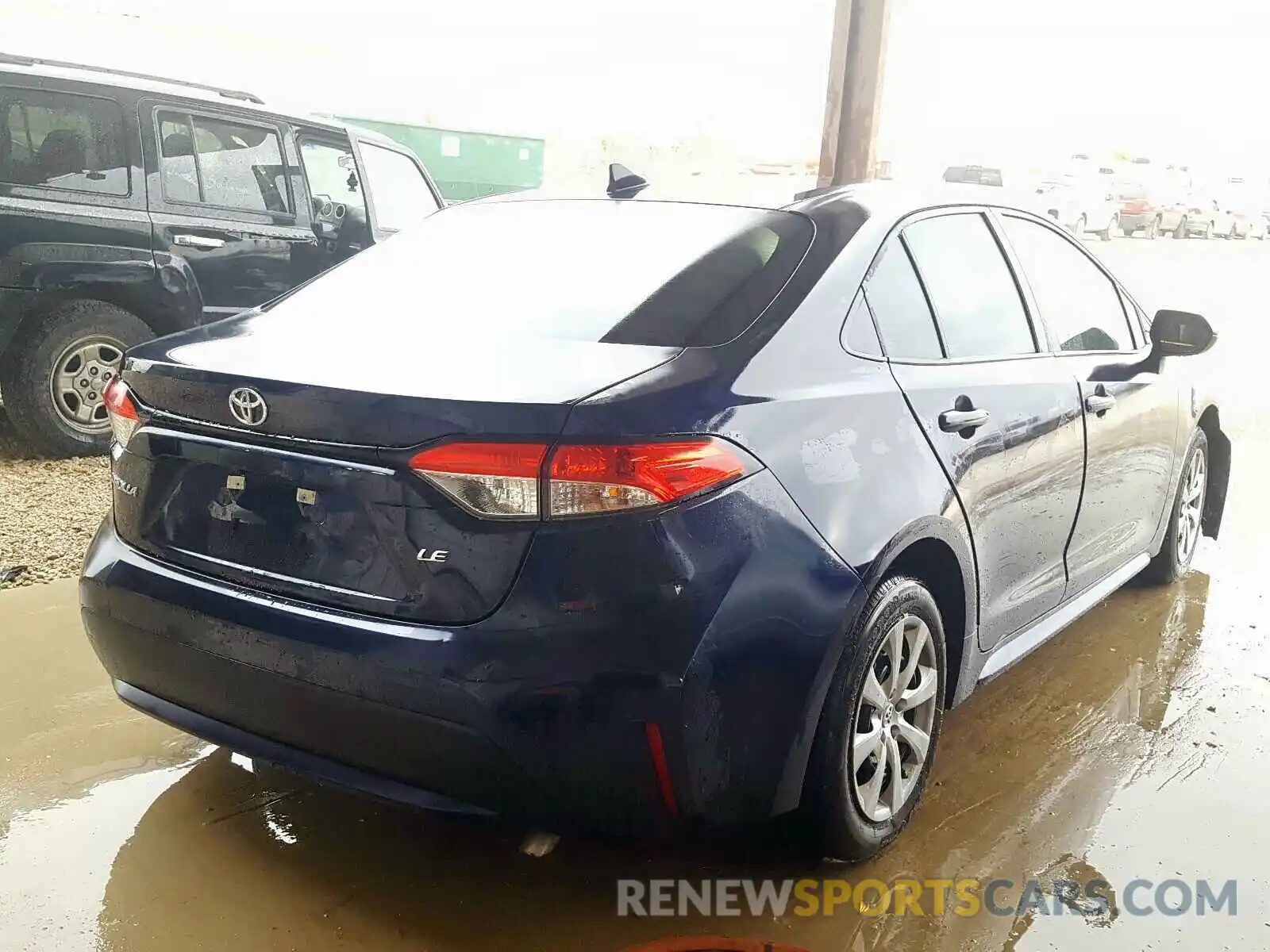 4 Photograph of a damaged car 5YFEPRAE5LP080244 TOYOTA COROLLA 2020