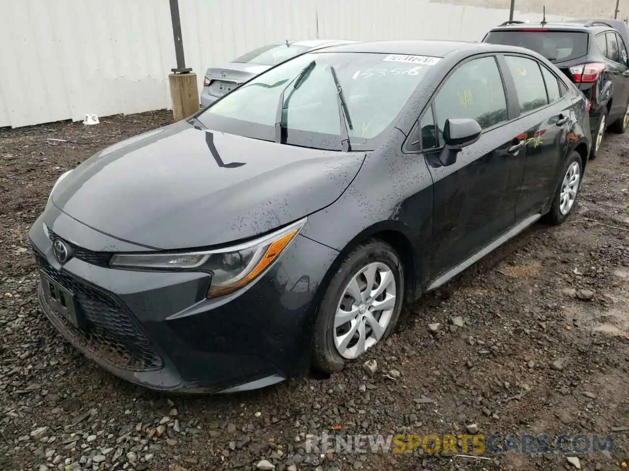 2 Photograph of a damaged car 5YFEPRAE5LP080325 TOYOTA COROLLA 2020