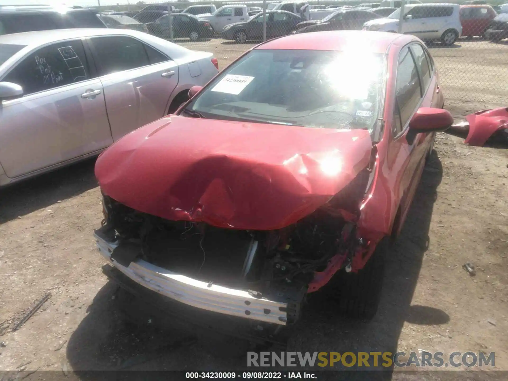 6 Photograph of a damaged car 5YFEPRAE5LP080728 TOYOTA COROLLA 2020