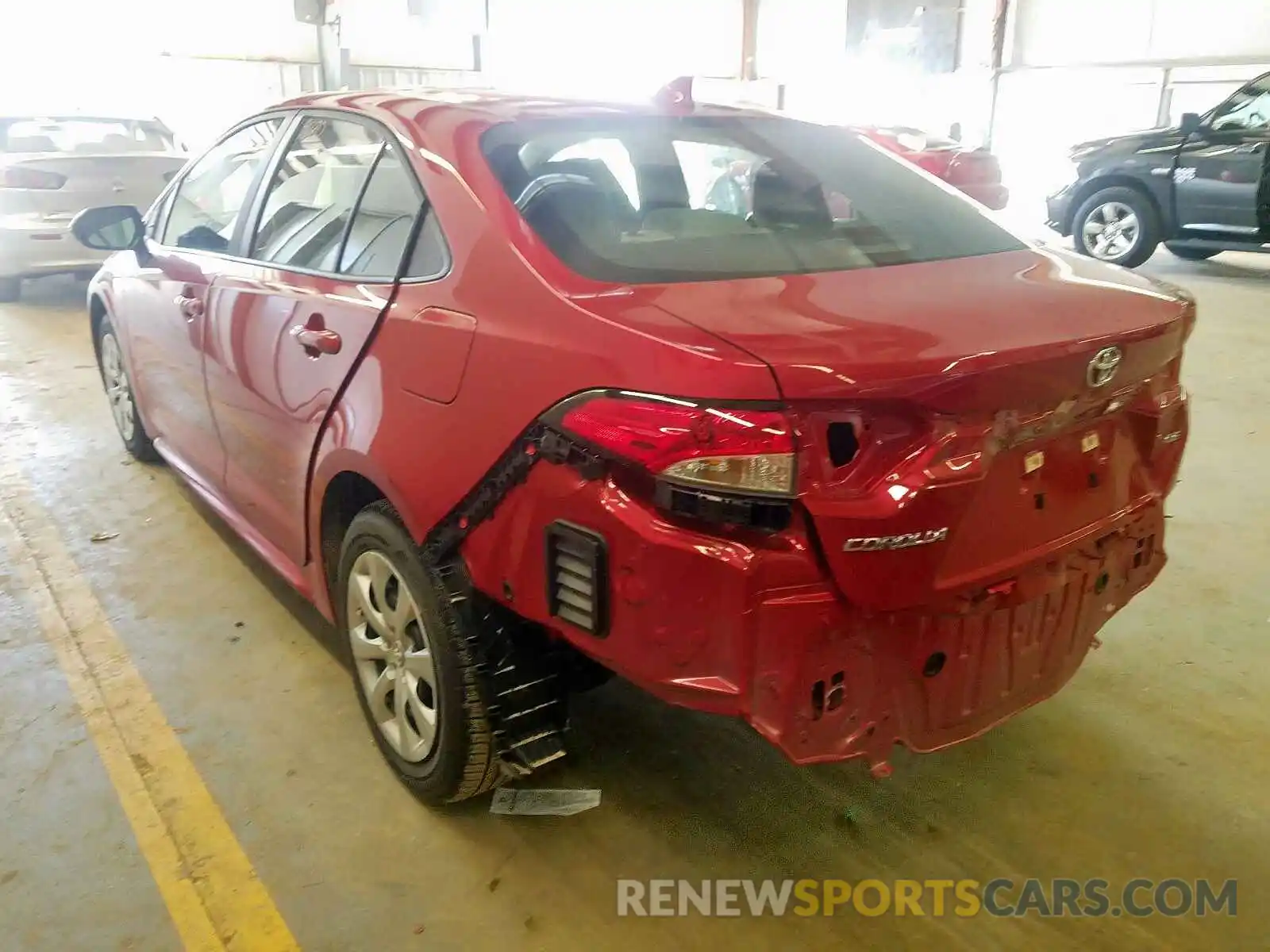 3 Photograph of a damaged car 5YFEPRAE5LP082530 TOYOTA COROLLA 2020